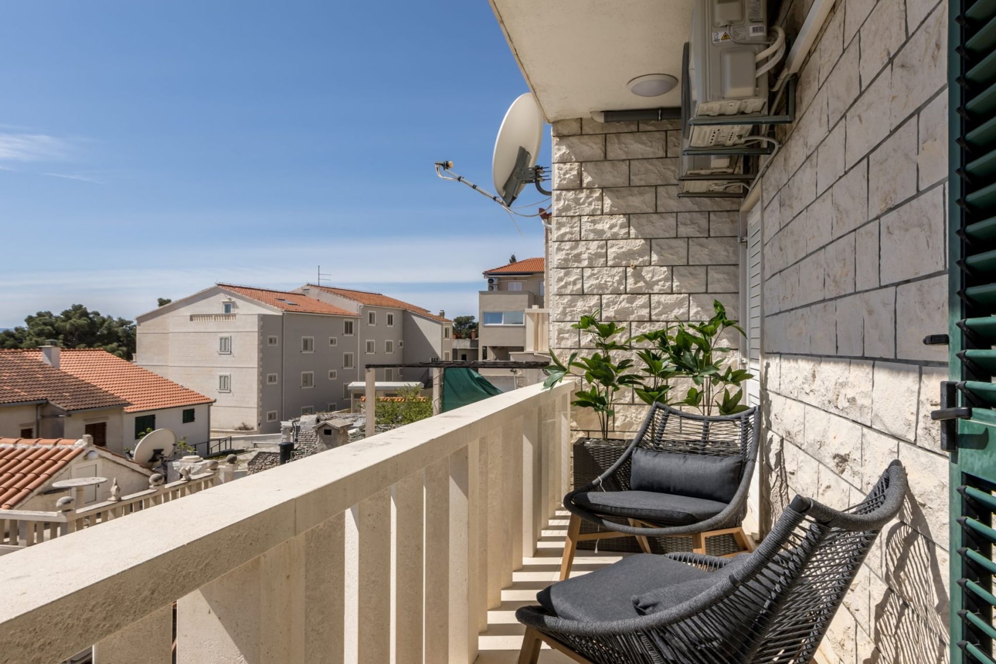 Adriatic Island Sea View Apartments - Three  Bedroom Apartment with Terrace and Sea View (A4)-Vue
