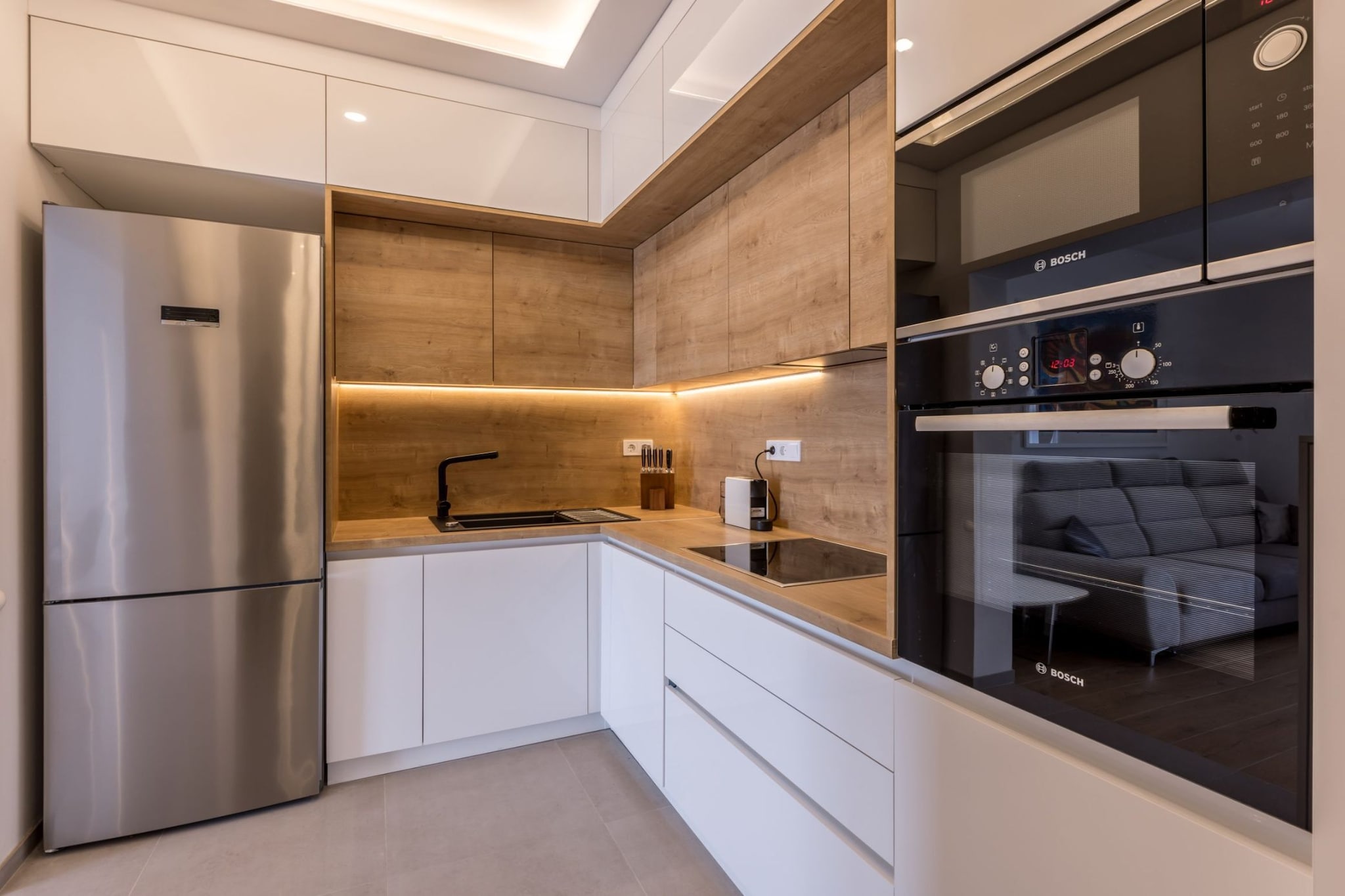 Adriatic Island Sea View Apartments - Three  Bedroom Apartment with Terrace and Sea View (A4)-Cuisine