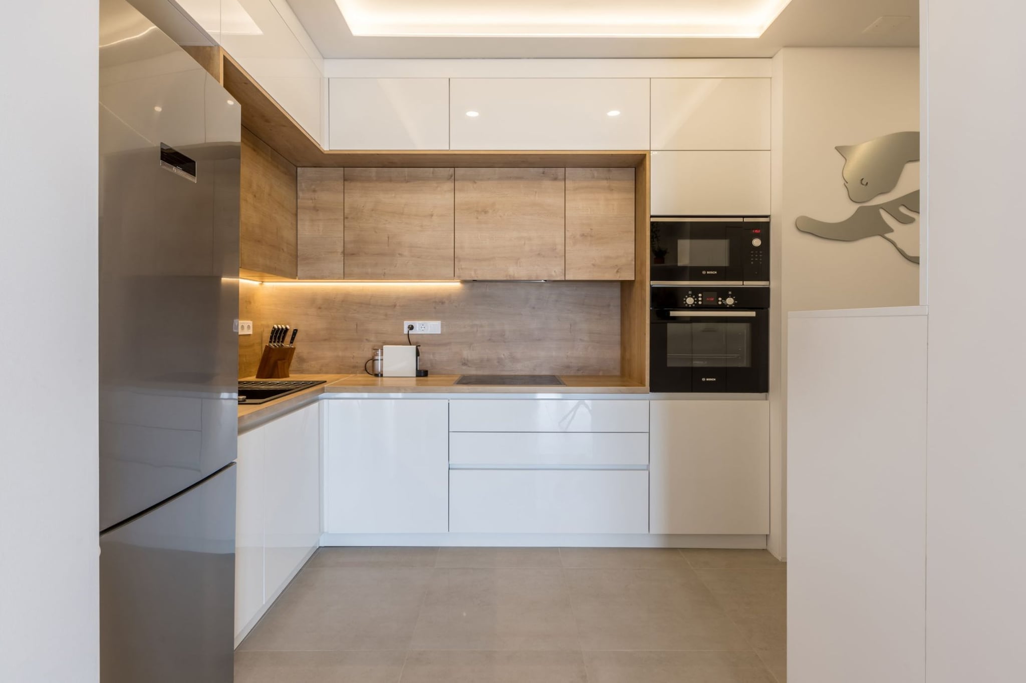 Adriatic Island Sea View Apartments - Three  Bedroom Apartment with Terrace and Sea View (A4)-Cuisine
