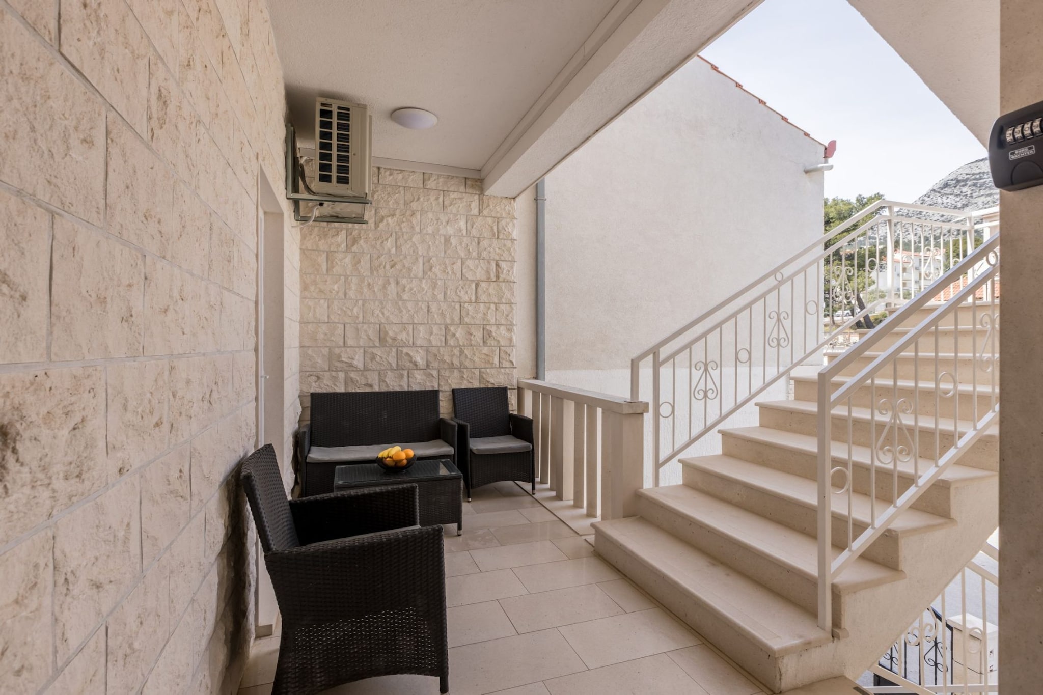 Adriatic Island Sea View Apartments - Three  Bedroom Apartment with Terrace and Sea View (A4)-Terrasse