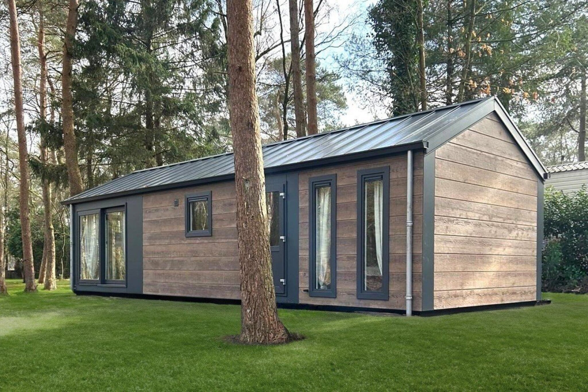 Chalet Bosuil-Buitenkant zomer