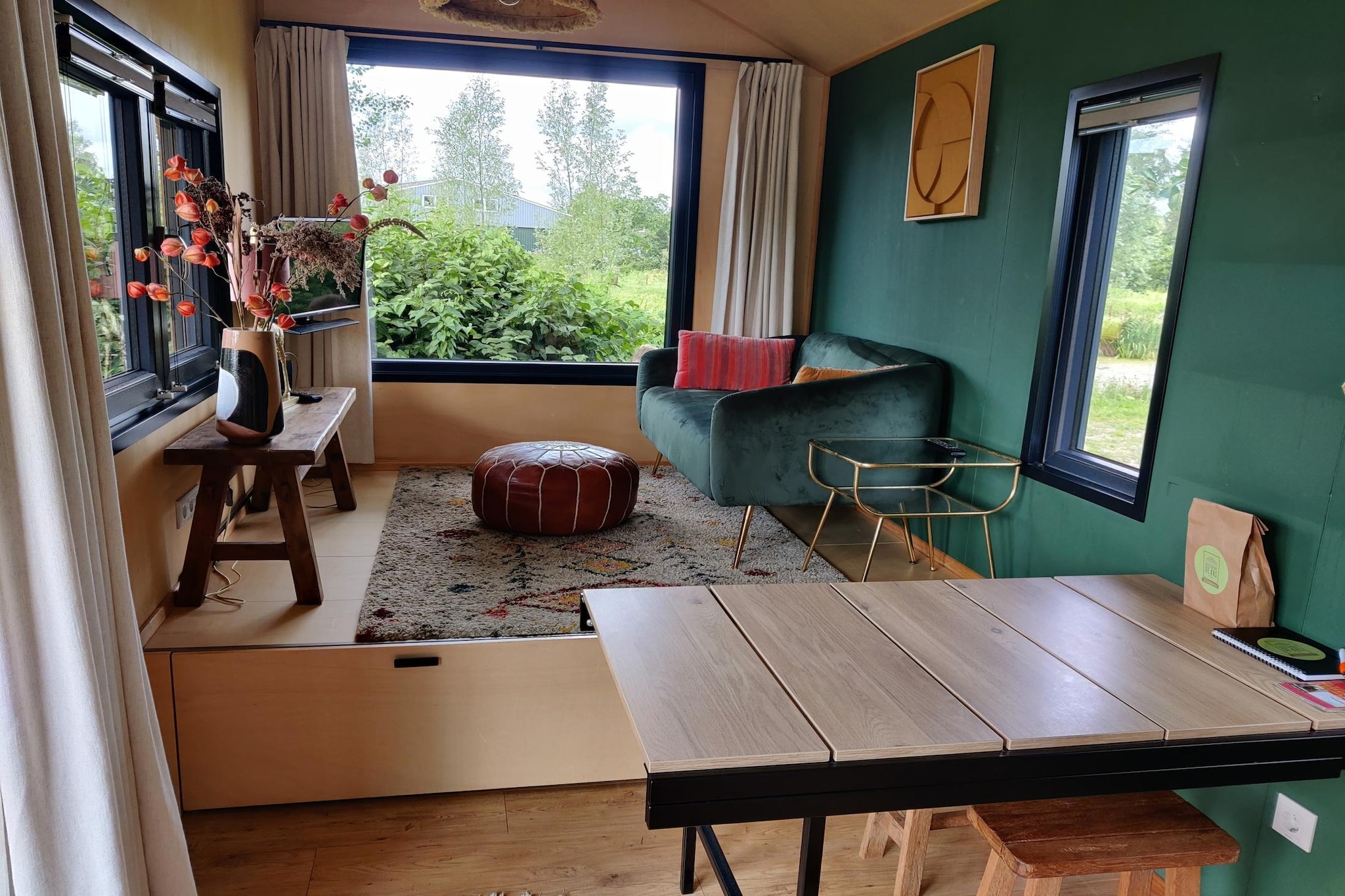 Tiny house voor 2  2 personen-Wohnzimmer