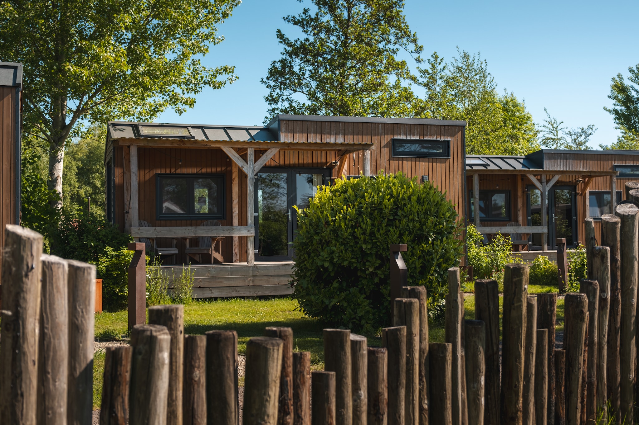 Tiny house voor 2  2 personen-Buitenkant zomer