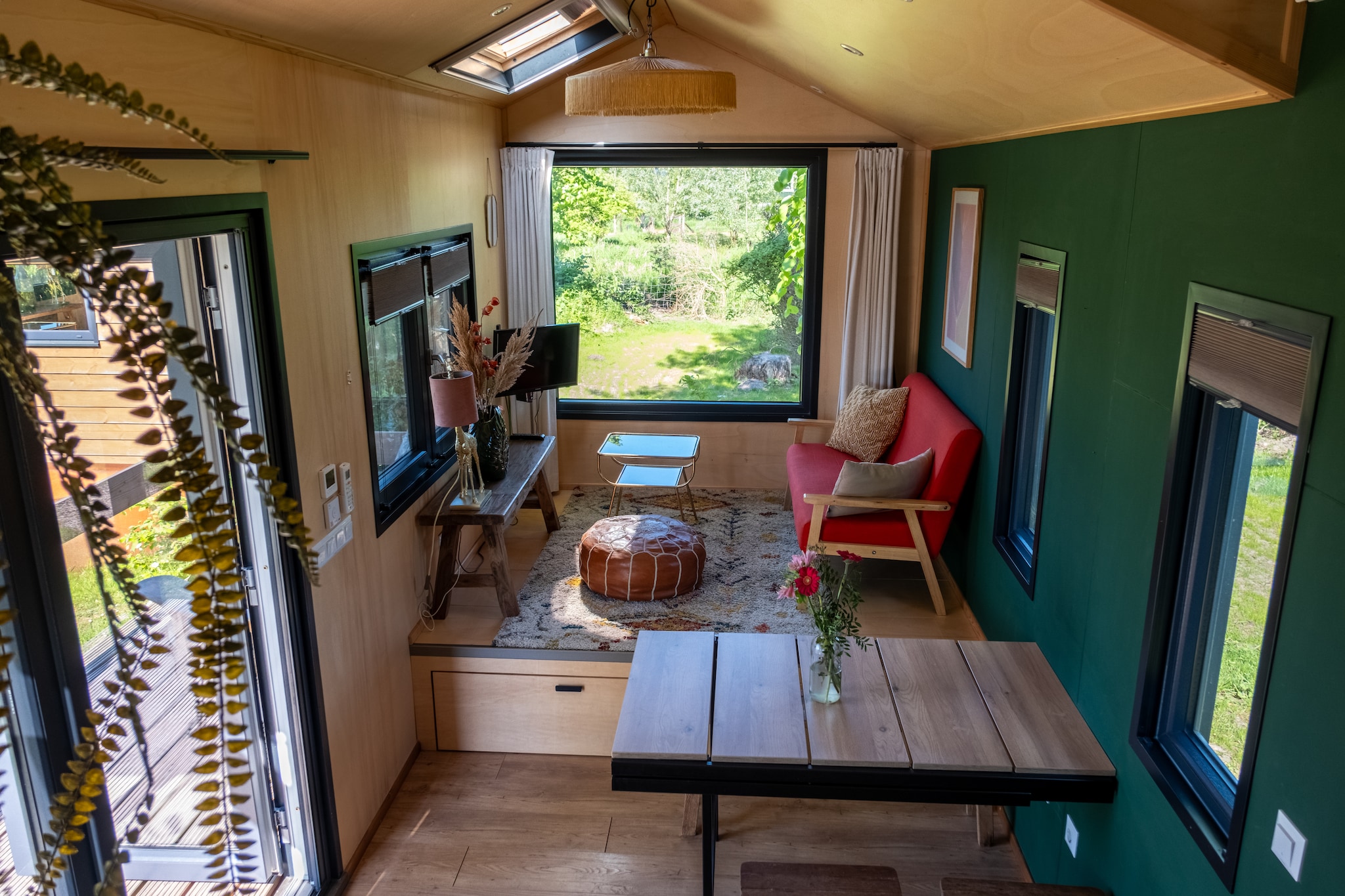 Tiny house voor 2  2 personen-Woonkamer