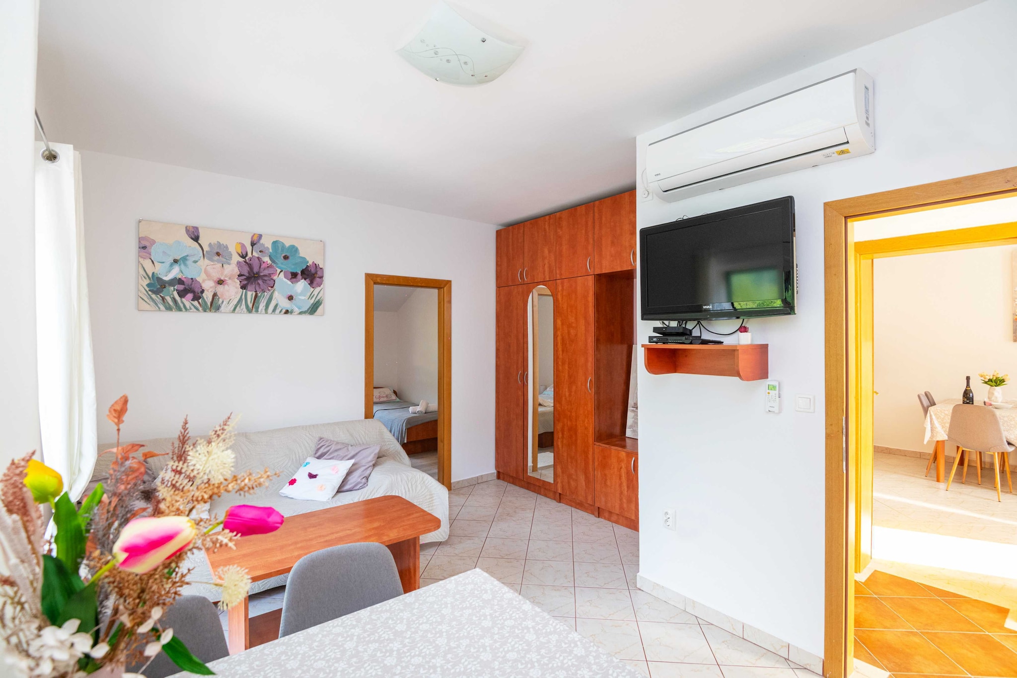 Apartments Azzurro- One Bedroom Apartment with Terrace  ( Azzurro III-gornji)