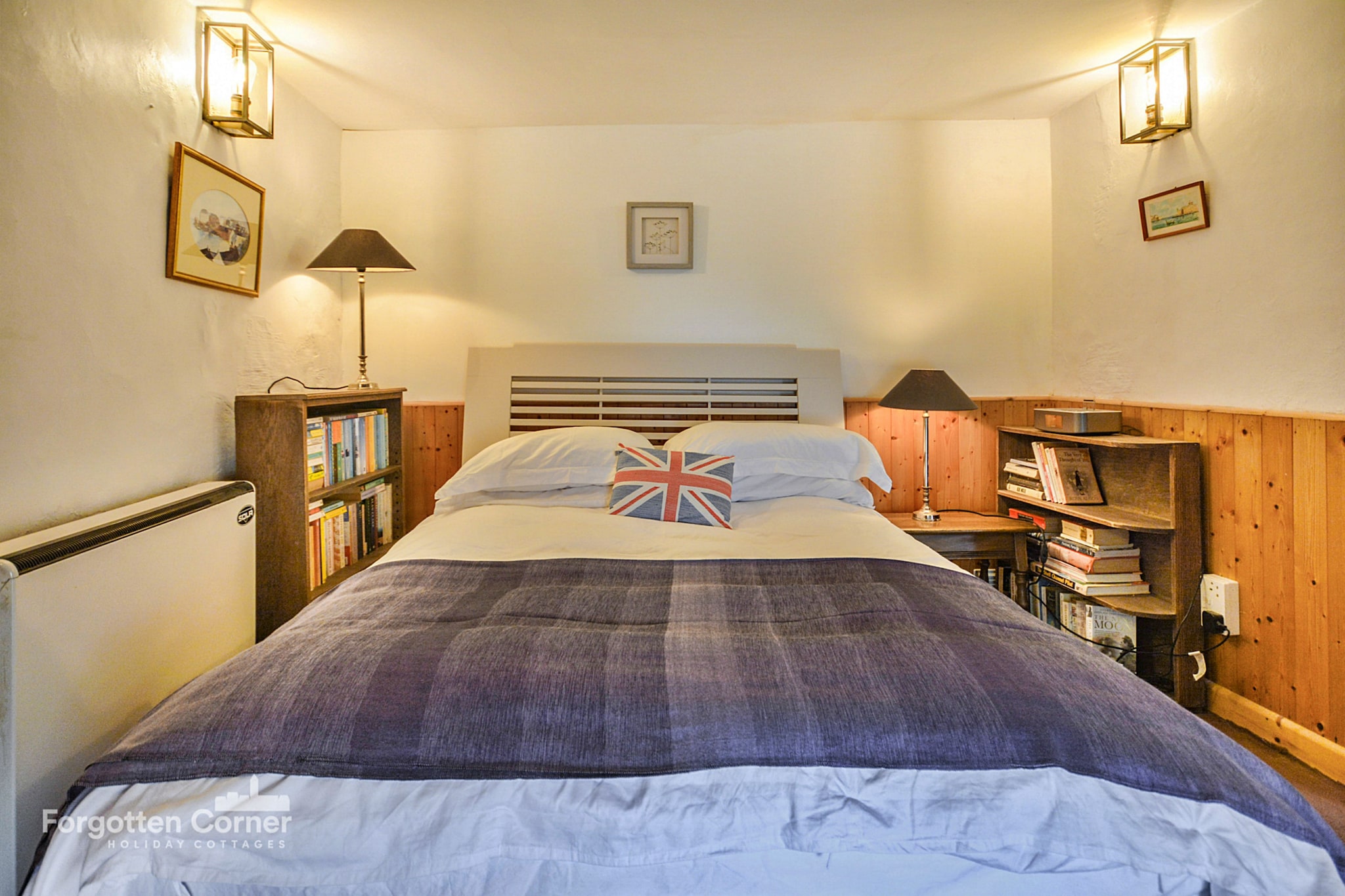 April Cottage, Cawsand-Slaapkamer