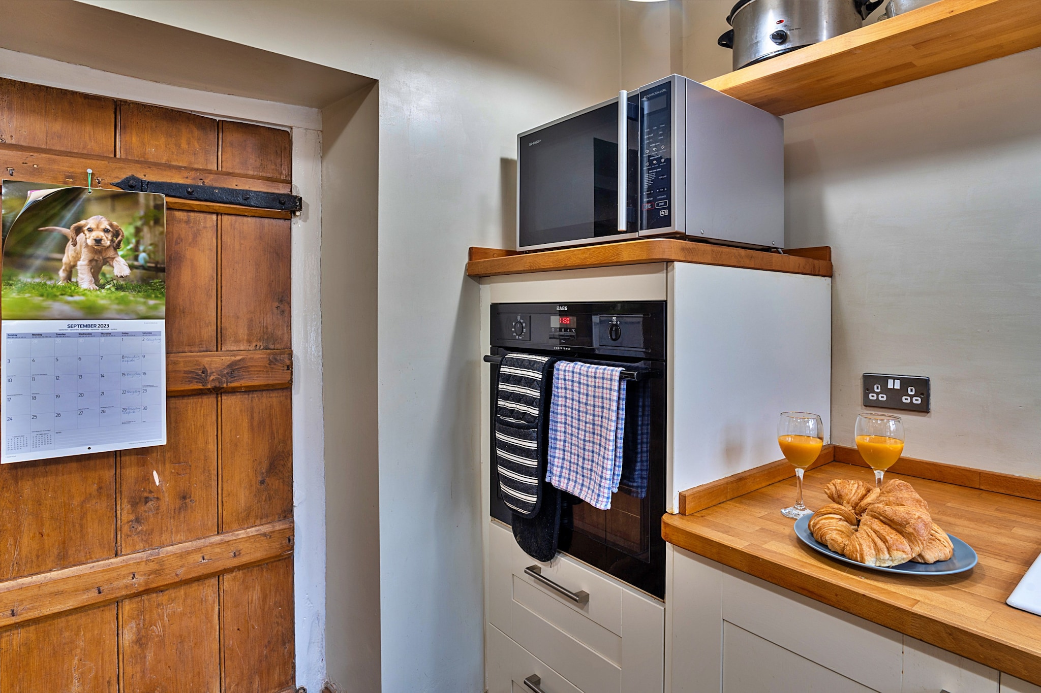 Clematis Cottage-Keuken