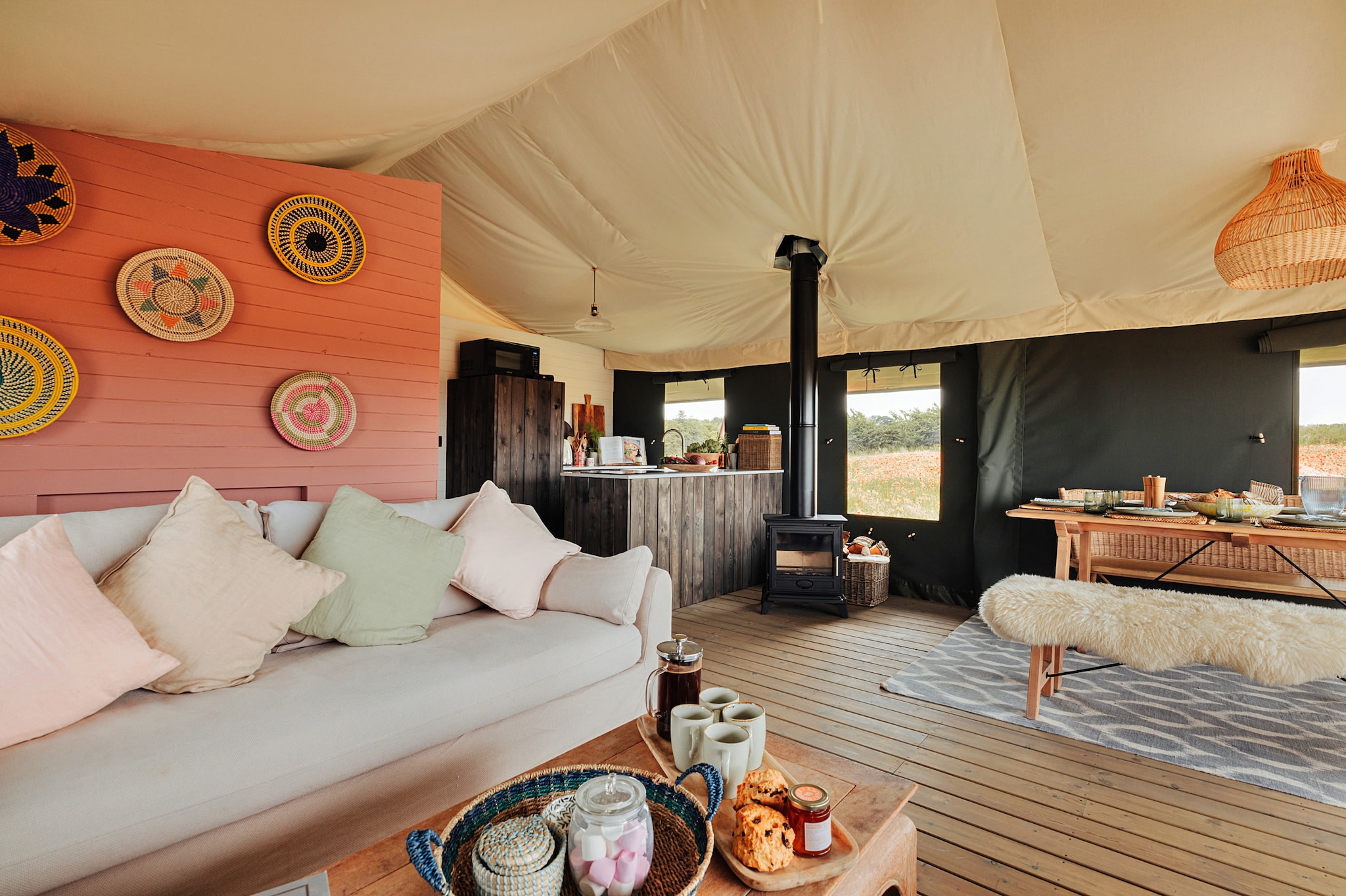 Foxley Lodge-Woonkamer