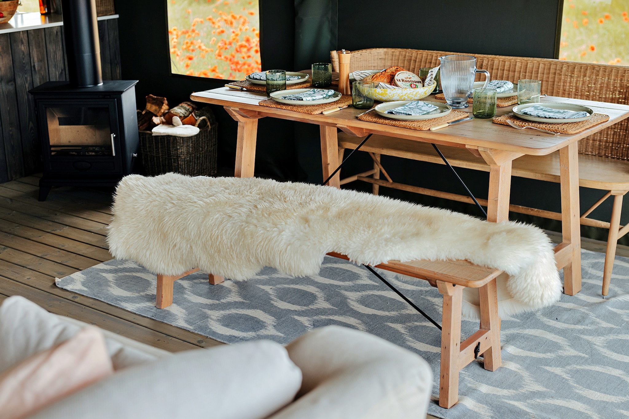 Foxley Lodge-Eetkamer
