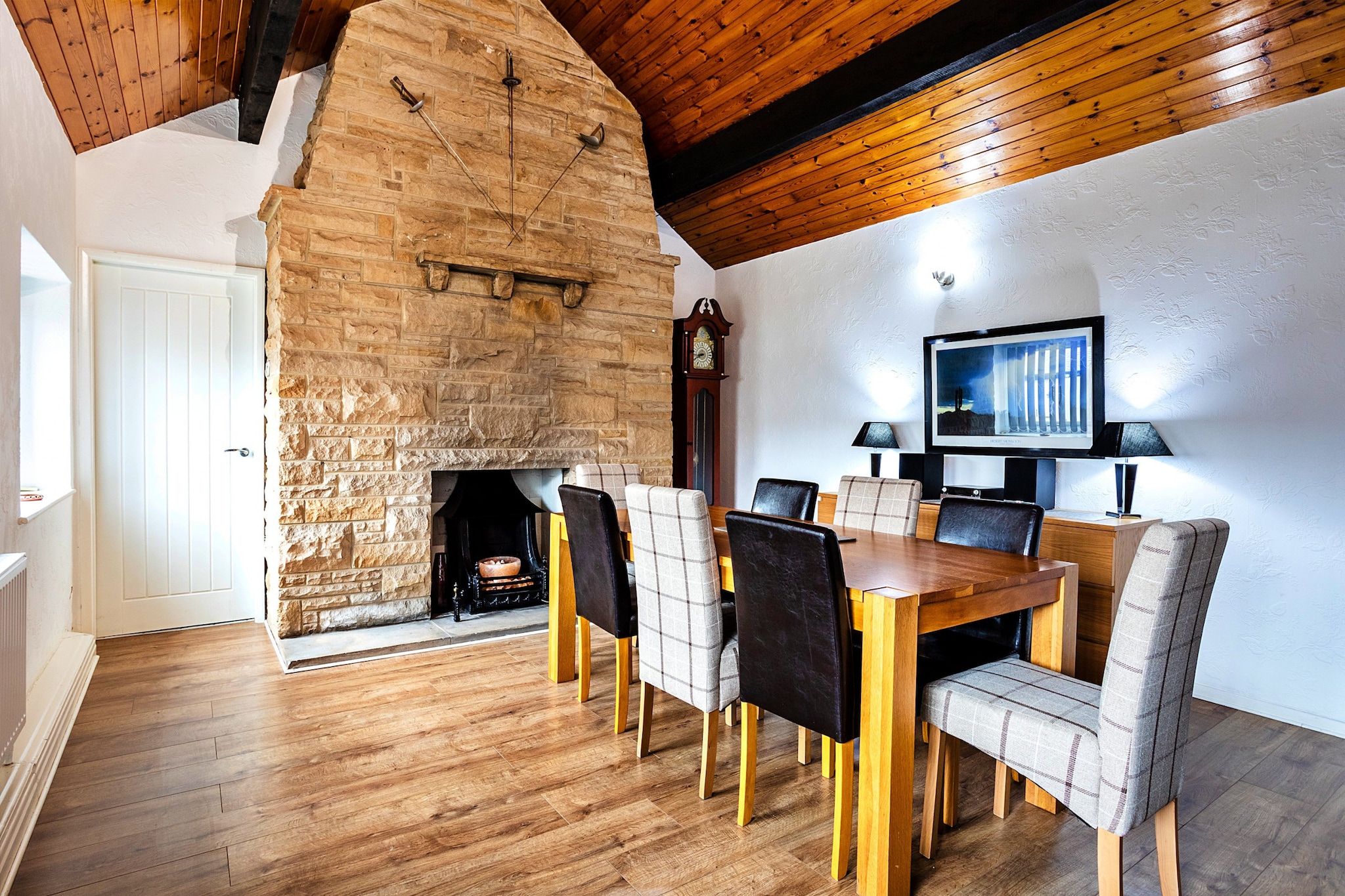 Woodstock Lodge-Eetkamer