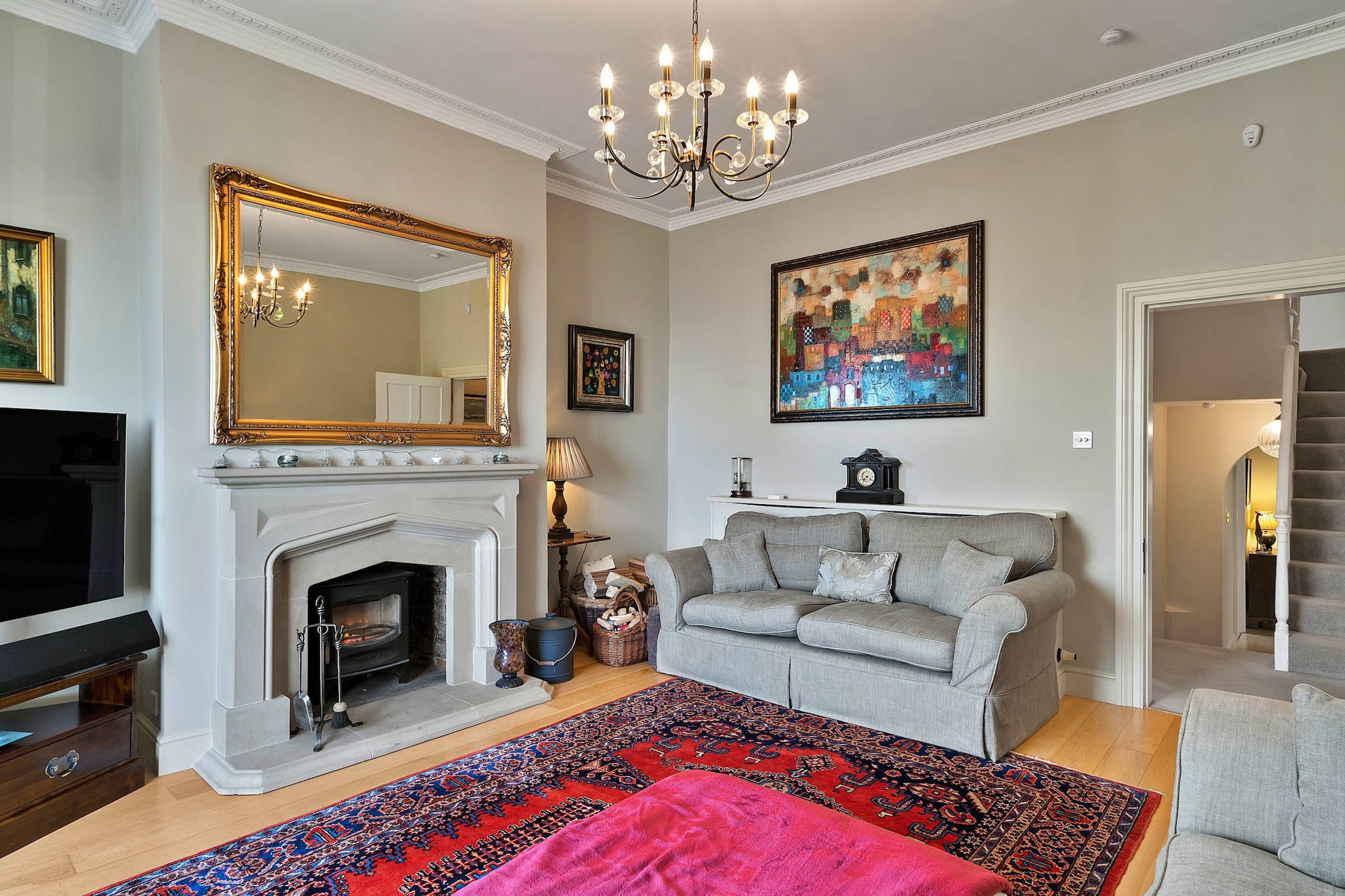 Sussex House-Woonkamer