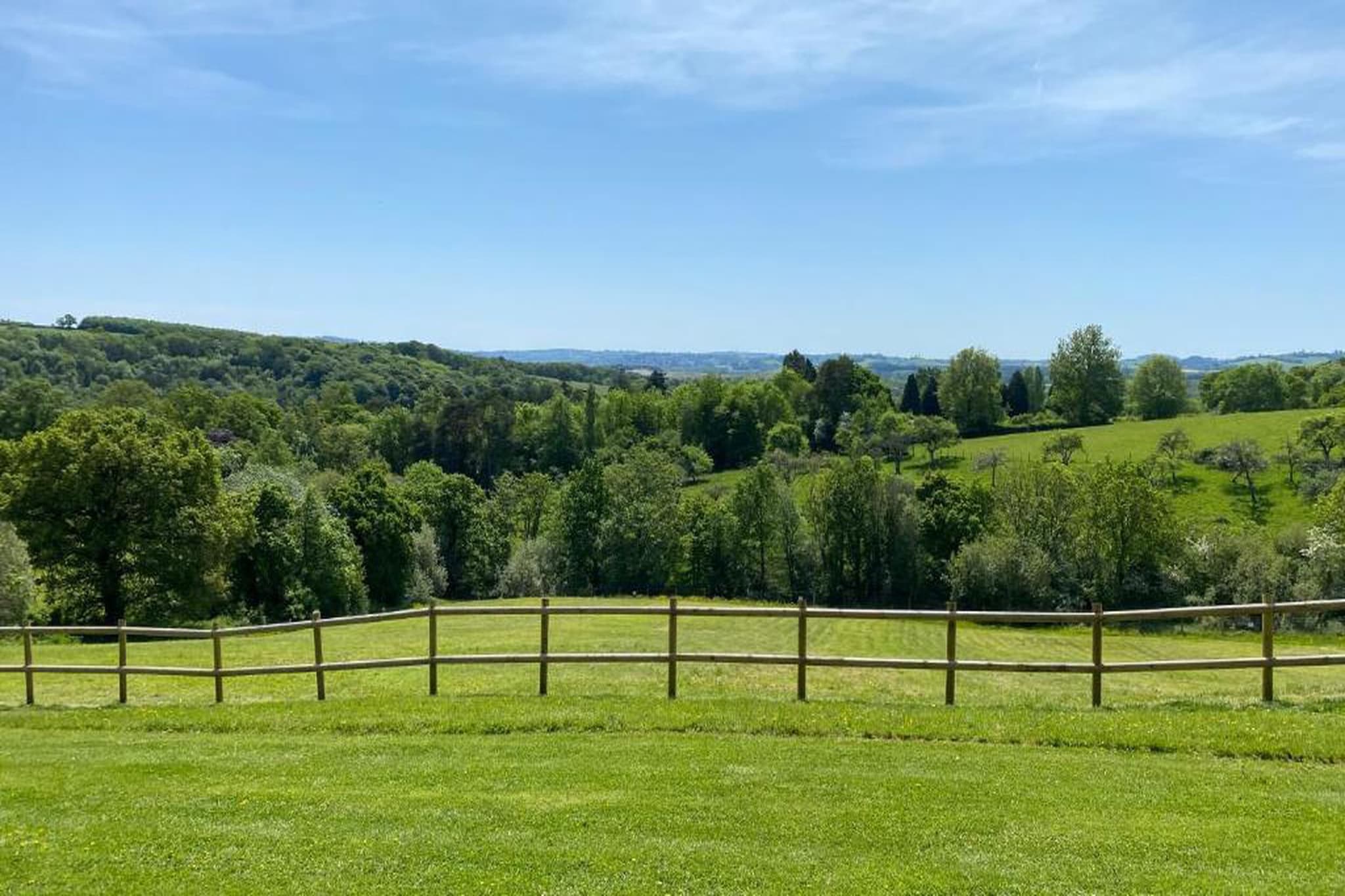 Little Dunley - Vine Lodge-Gebieden zomer 20km