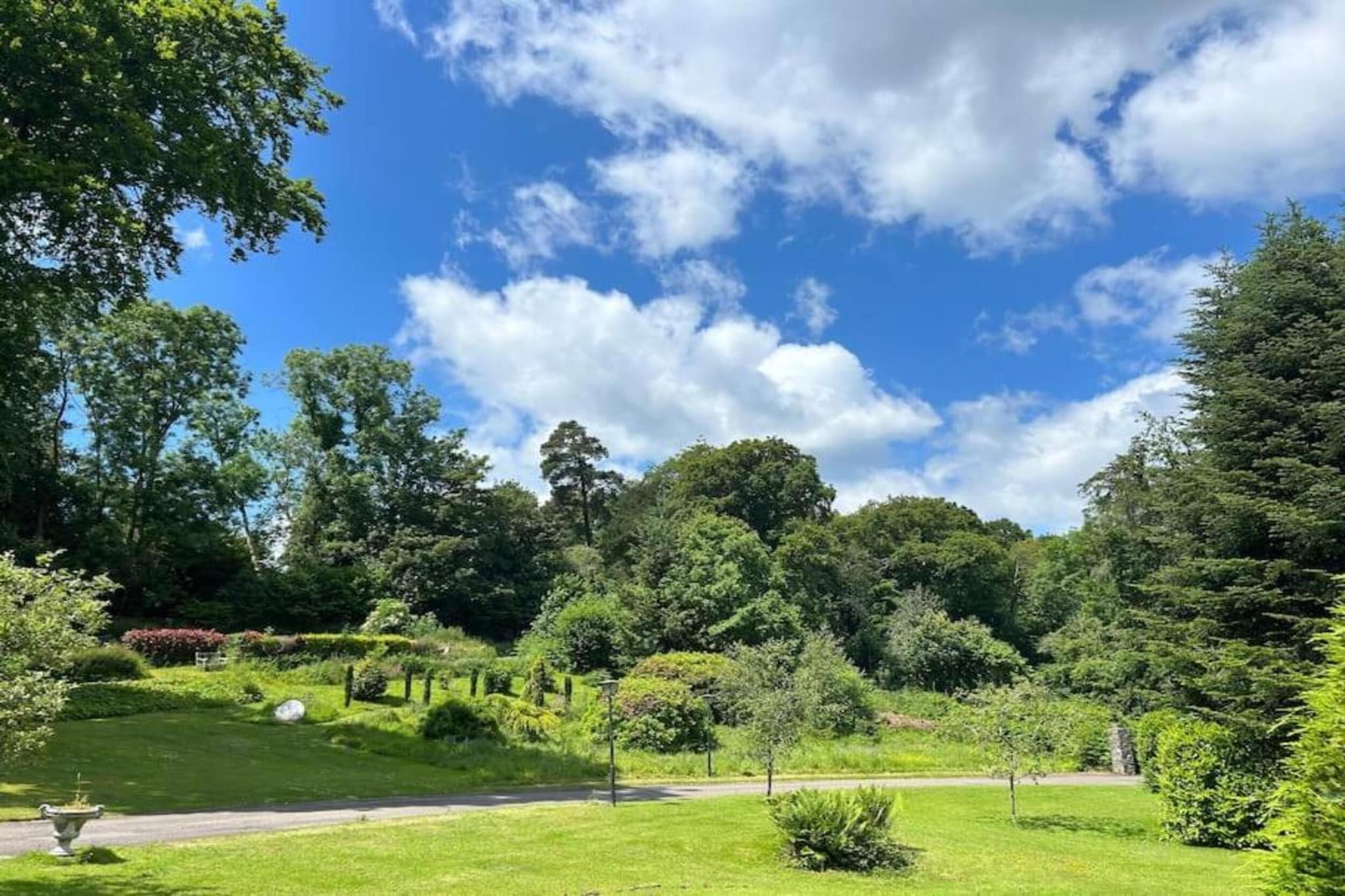 Little Dunley - Vine Lodge-Gebieden zomer 5km