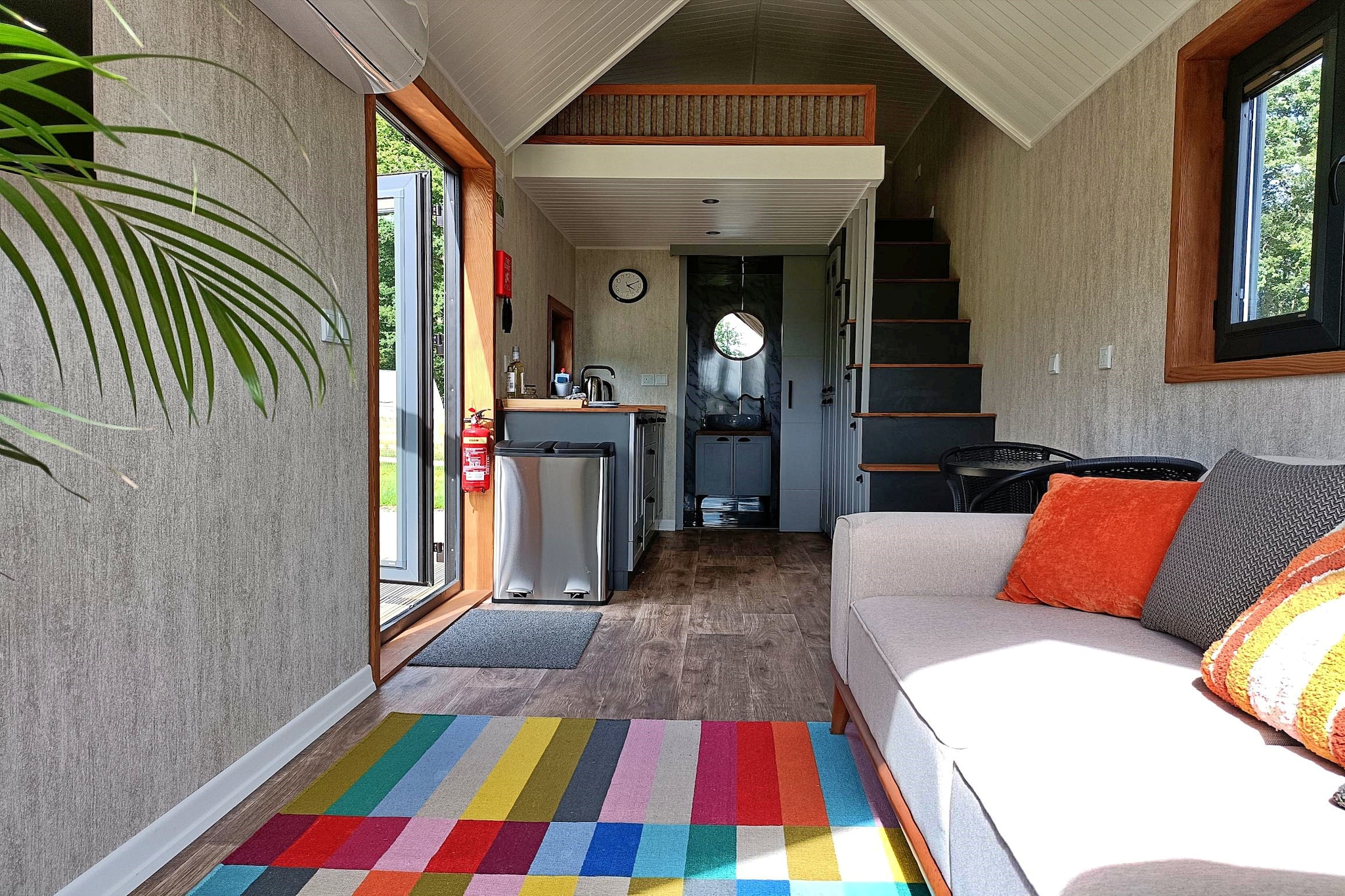 Little Dunley - The Tiny House-Woonkamer