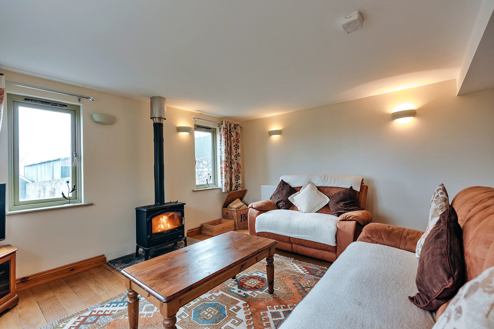 Norton Cottage-Woonkamer