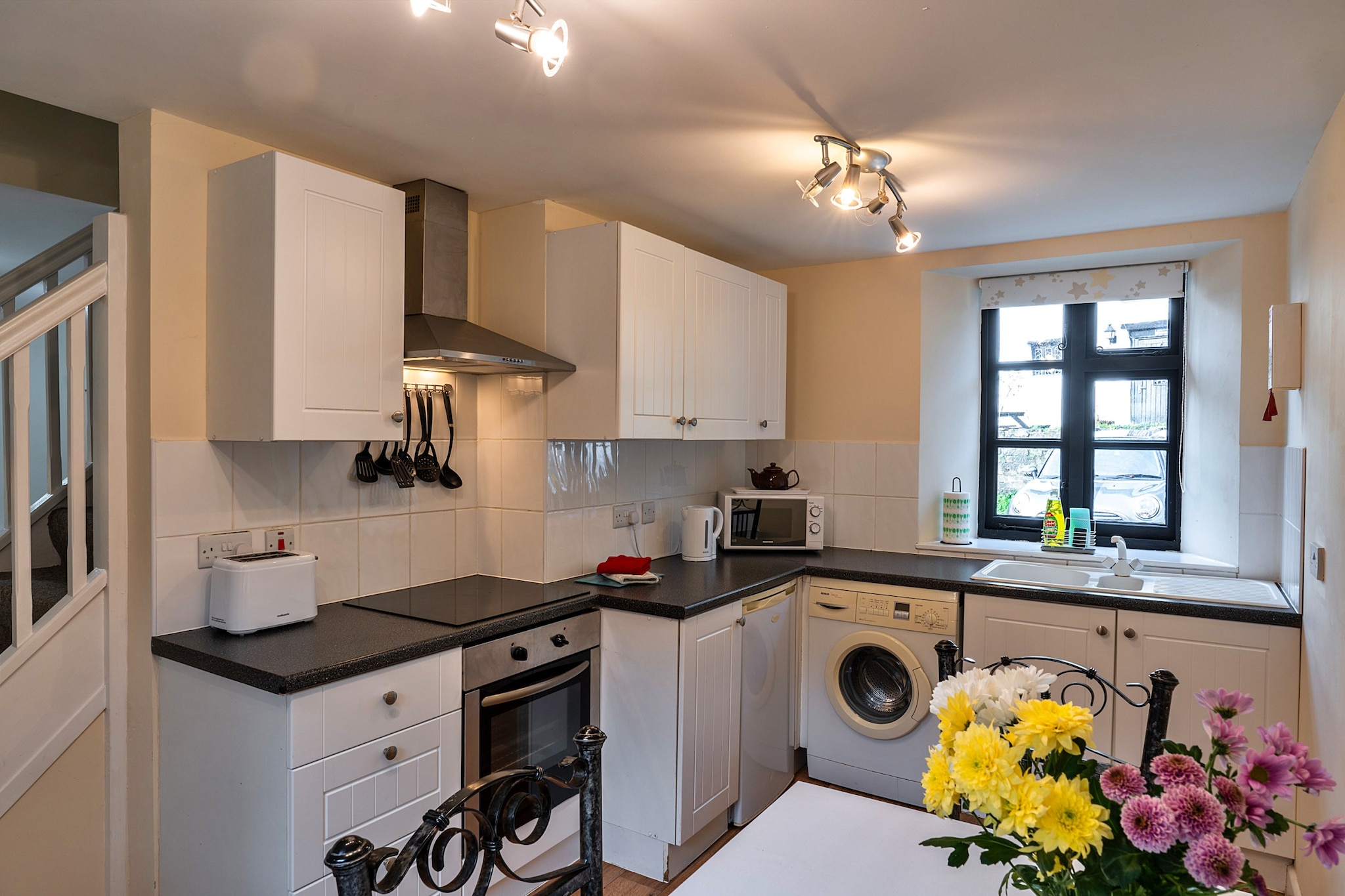The Lodge at The Cridford Inn-Keuken