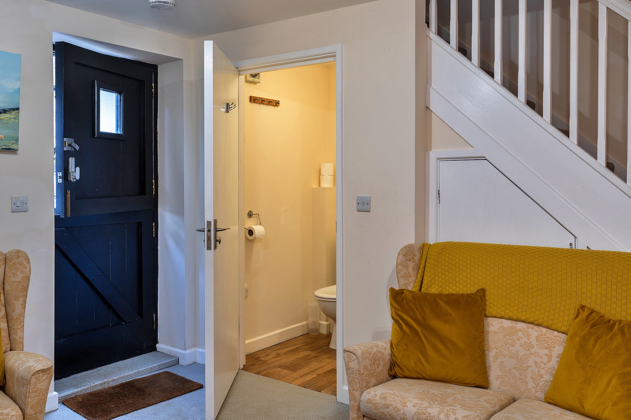 The Lodge at The Cridford Inn-Woonkamer