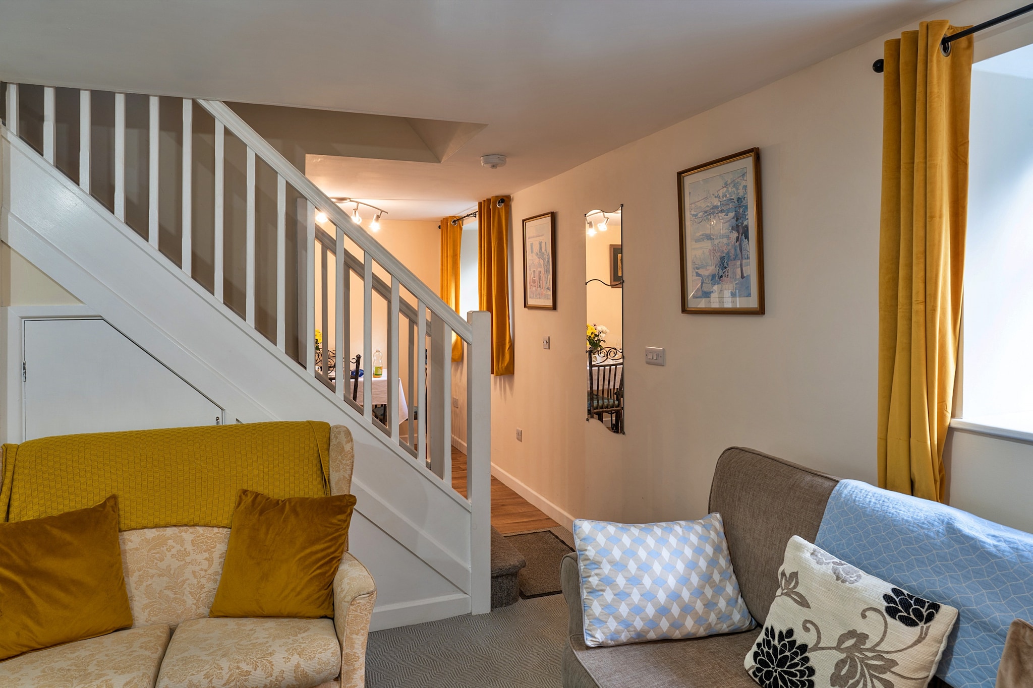 The Lodge at The Cridford Inn-Woonkamer