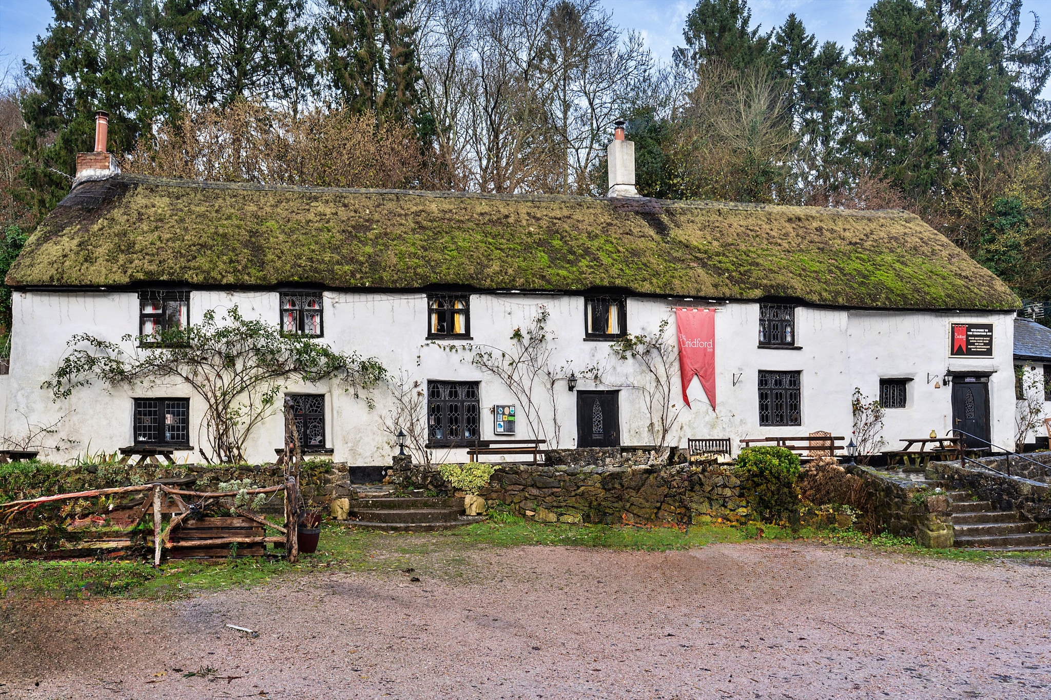 The Lodge at The Cridford Inn-Buitenlucht