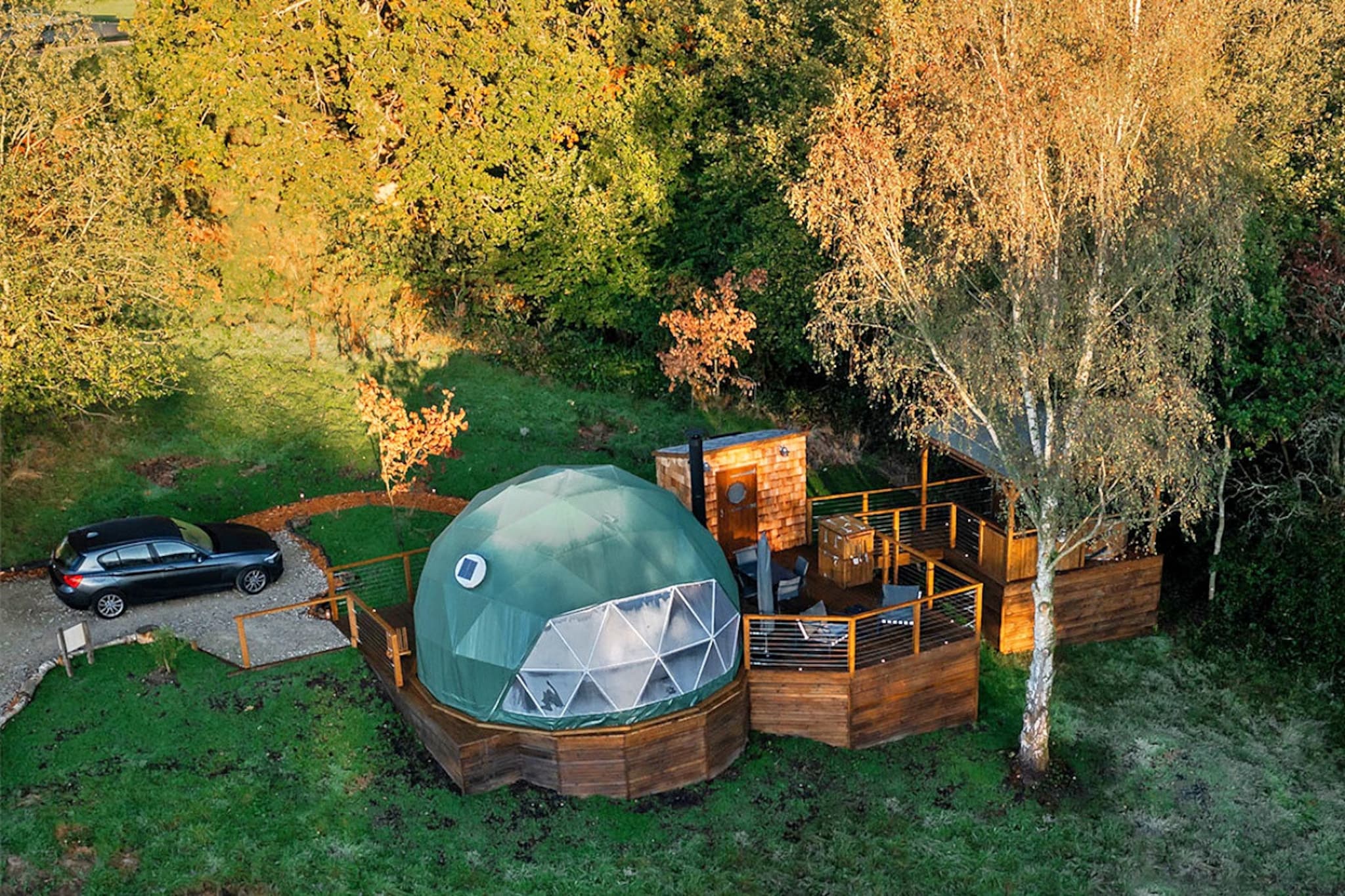 Wakehurst Luxury Dome-Buitenlucht