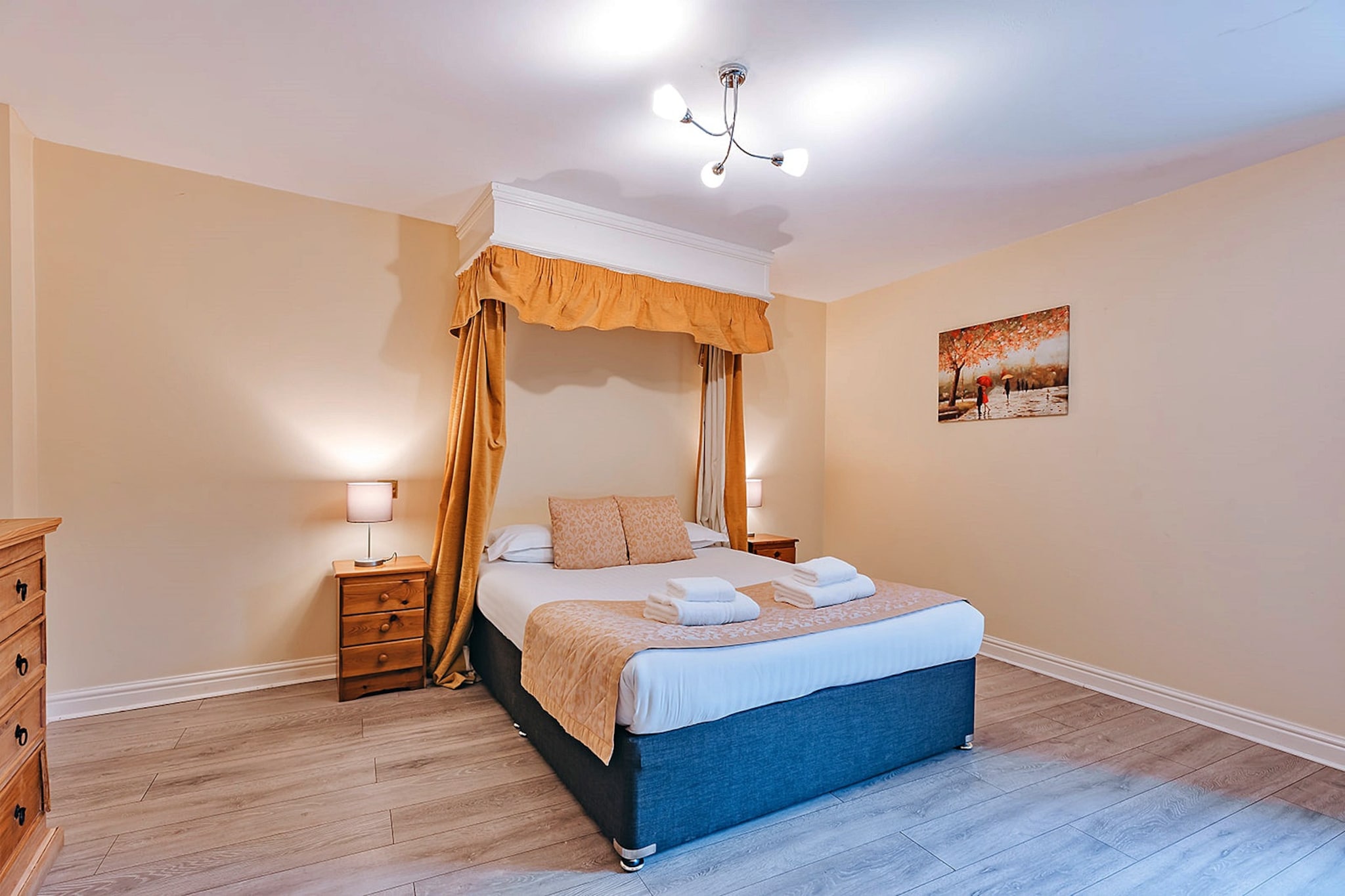 Netley Hall - Peach Tree-Slaapkamer