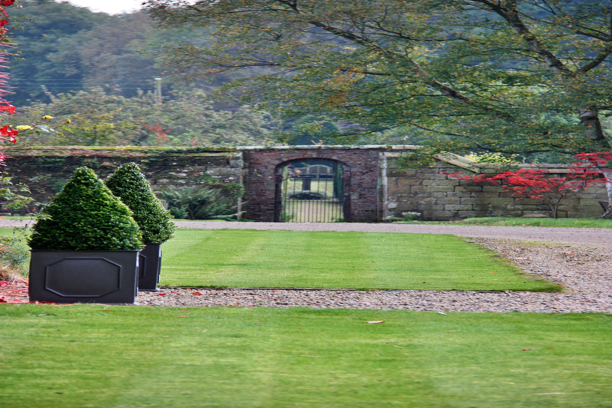 Ingleby Manor - Gun Room-Tuinen zomer