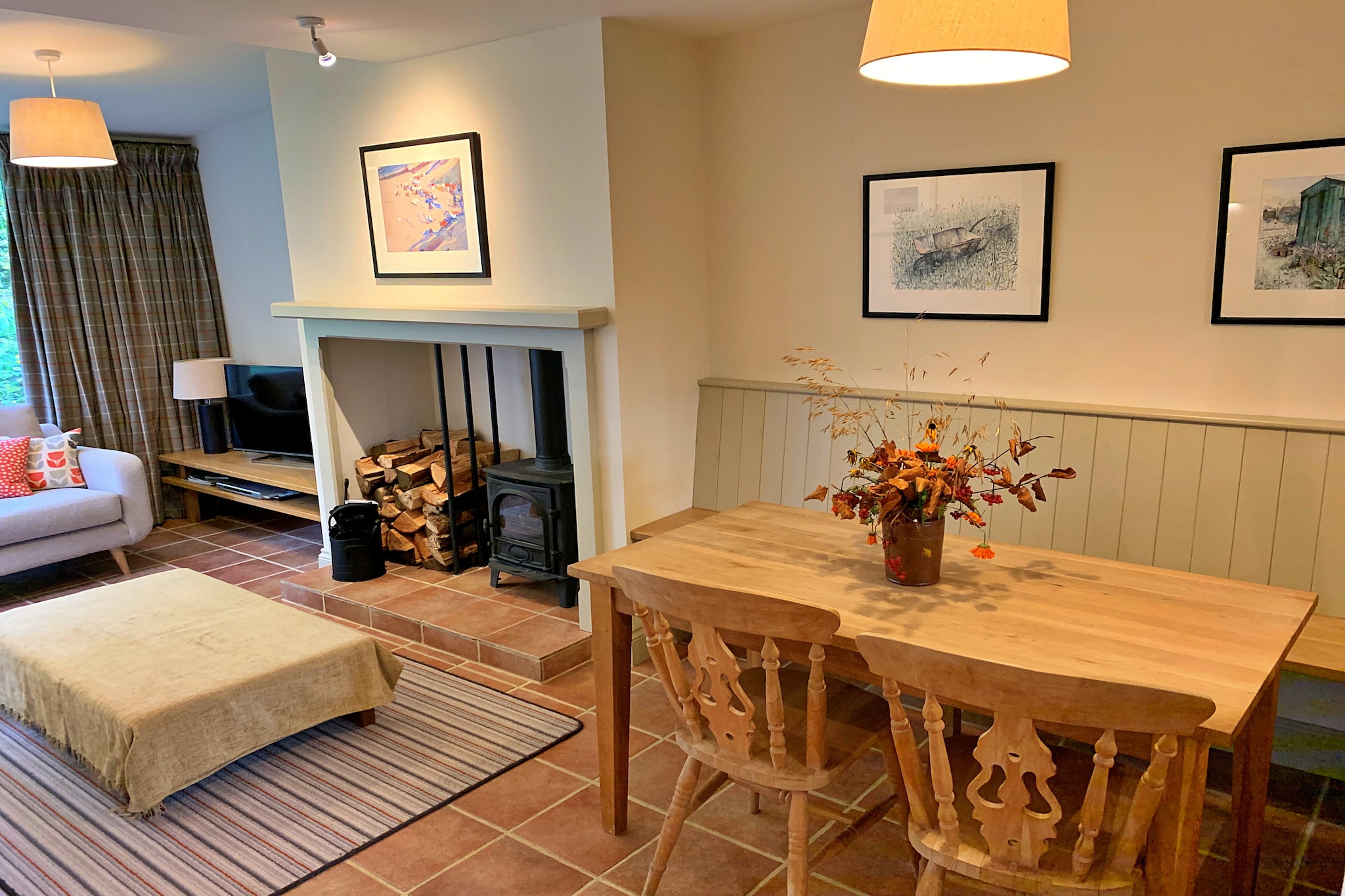 Ingleby Manor - Manor Cottage-Woonkamer