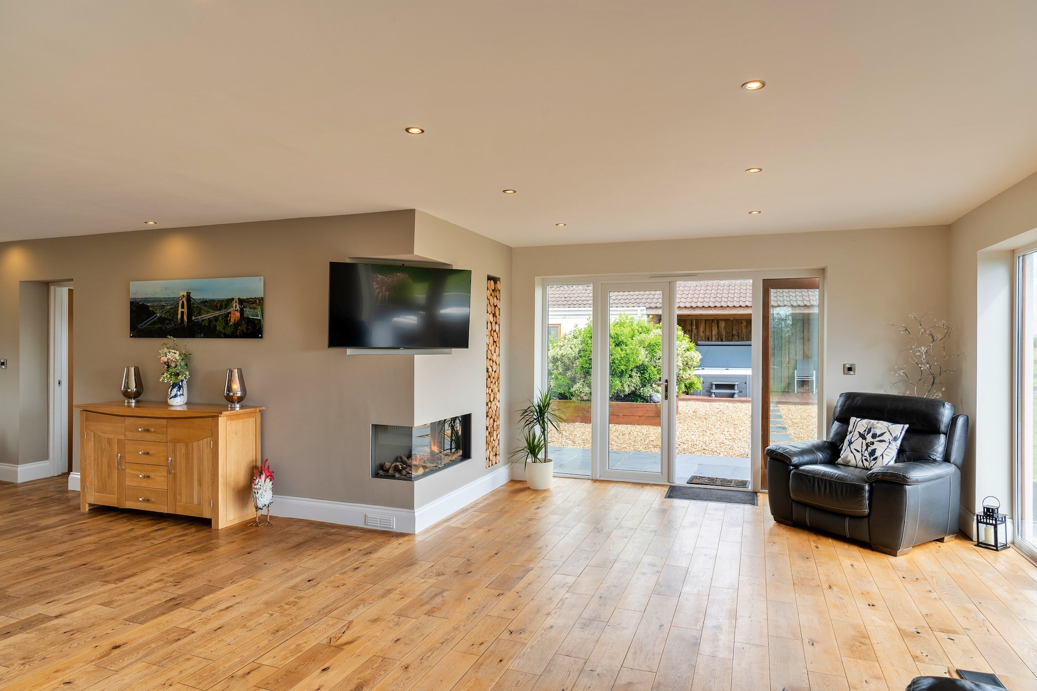 Stone Bow Farmhouse-Woonkamer