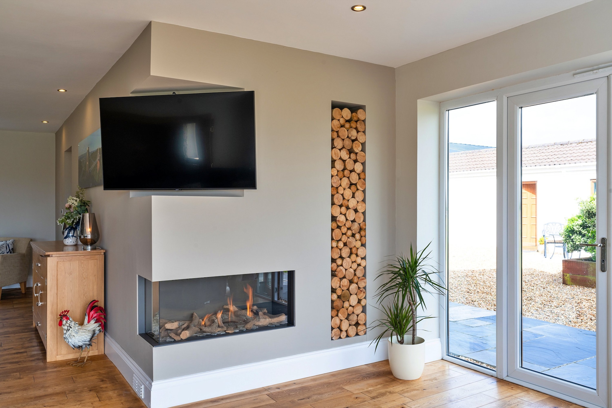 Stone Bow Farmhouse-Woonkamer