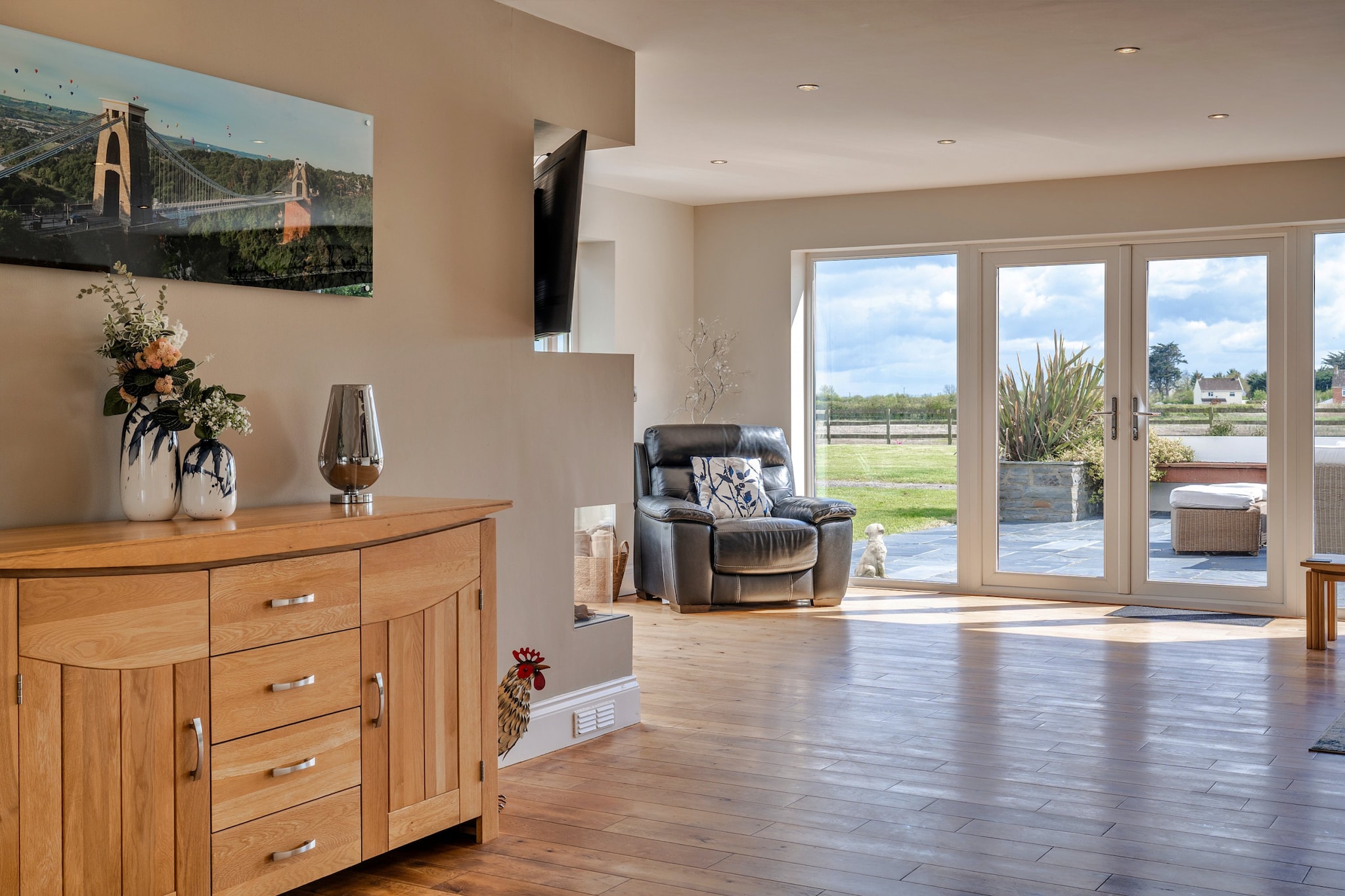 Stone Bow Farmhouse-Woonkamer