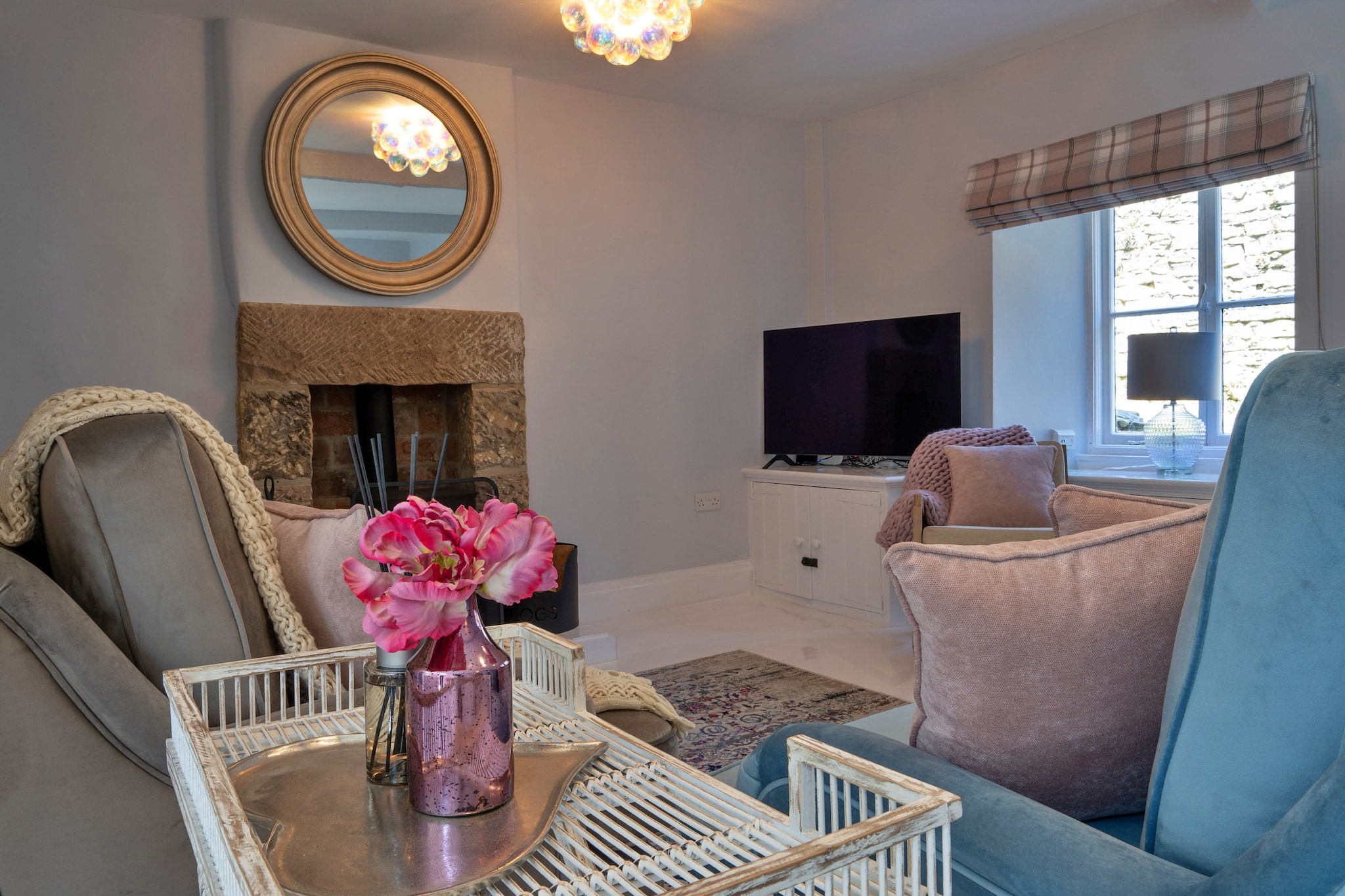 Sisu Bakewell, Limestones Cottage-Woonkamer