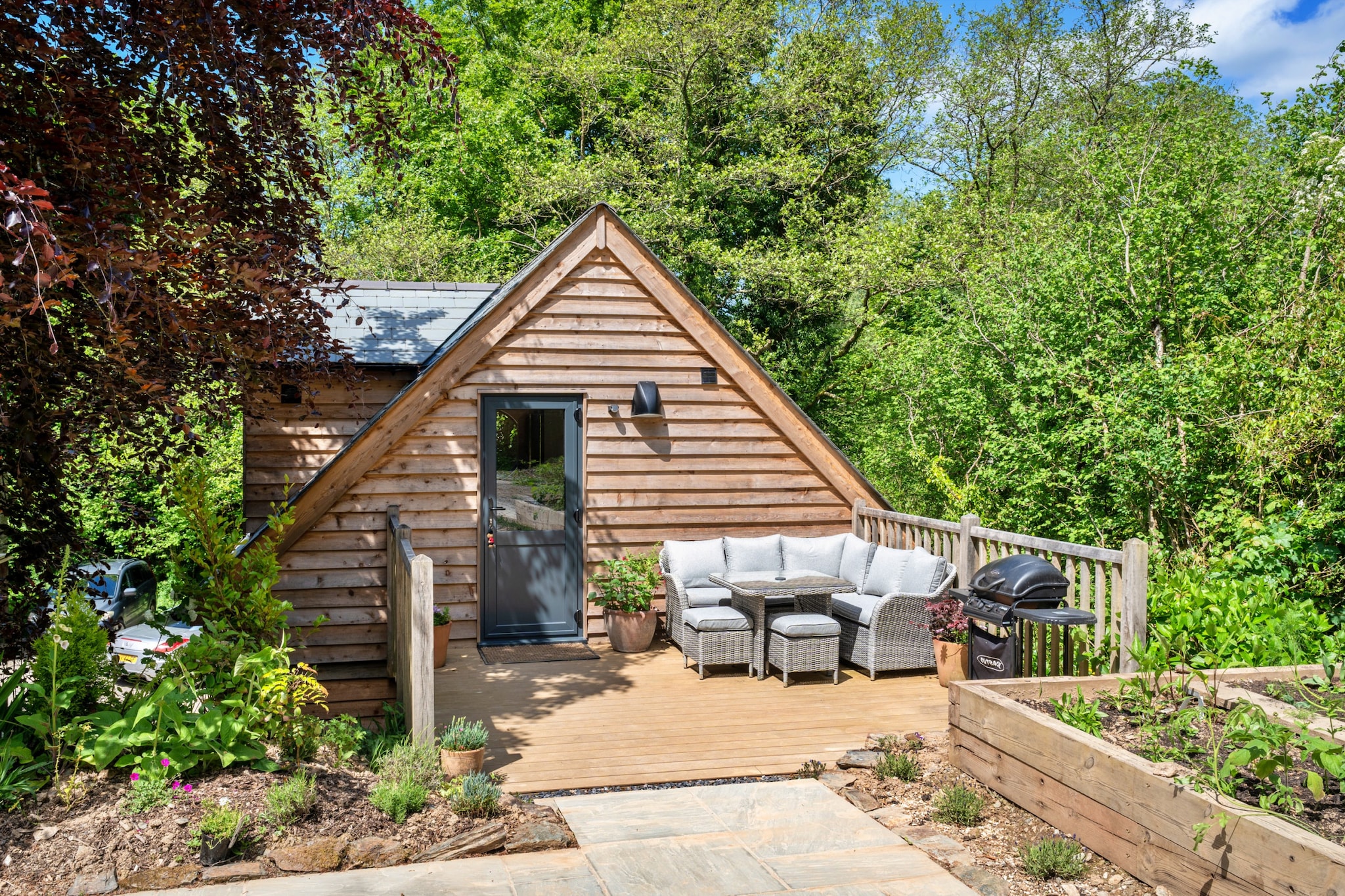 Dingles Farm Annexe-Buitenlucht