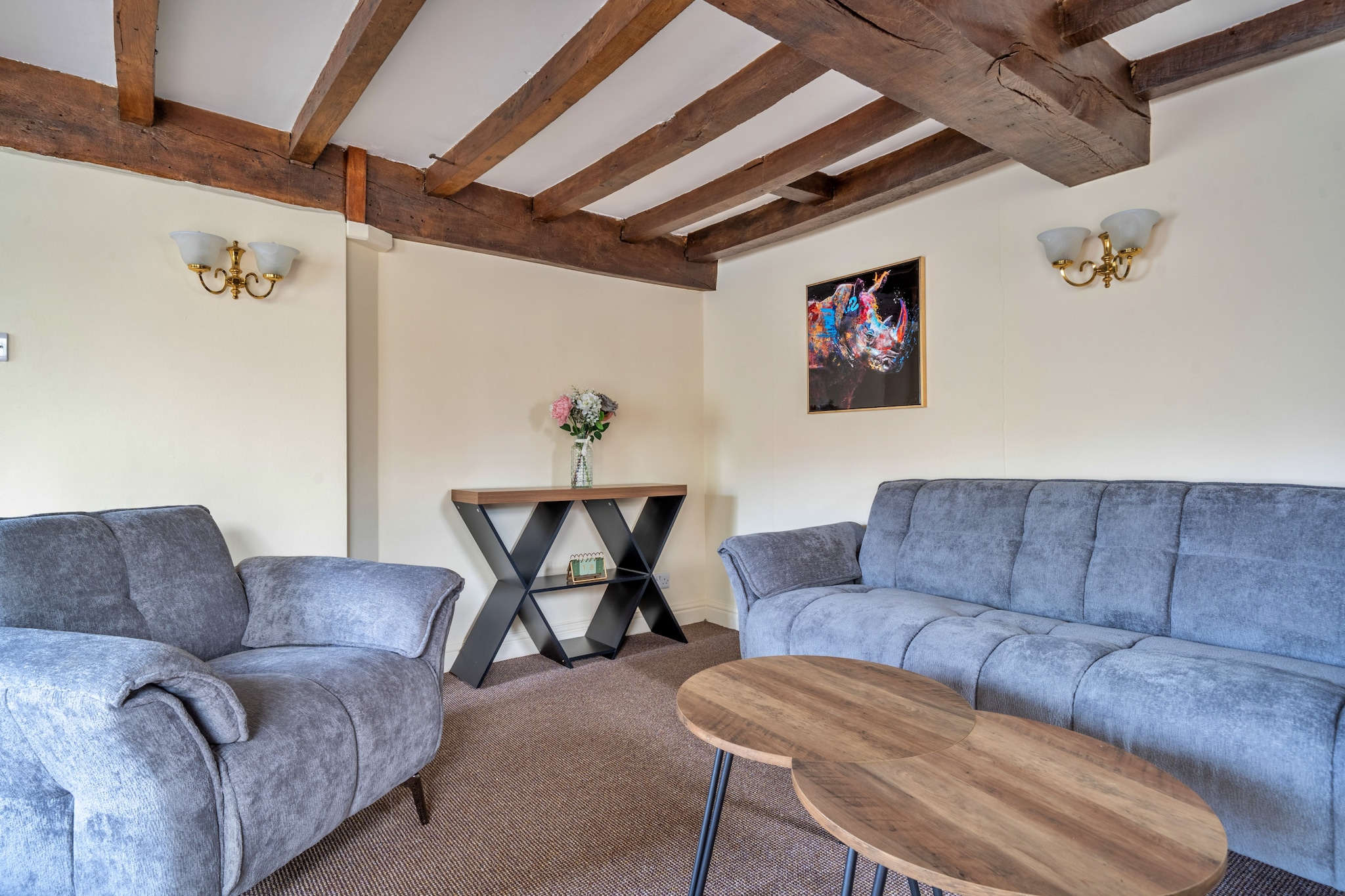 Barn Cottage-Woonkamer