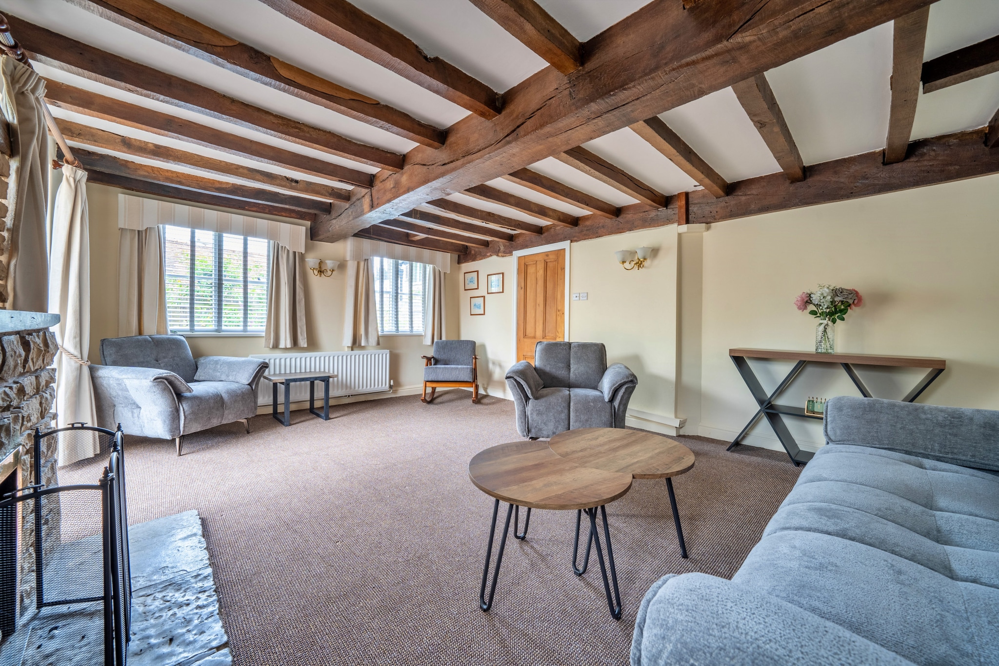 Barn Cottage-Woonkamer