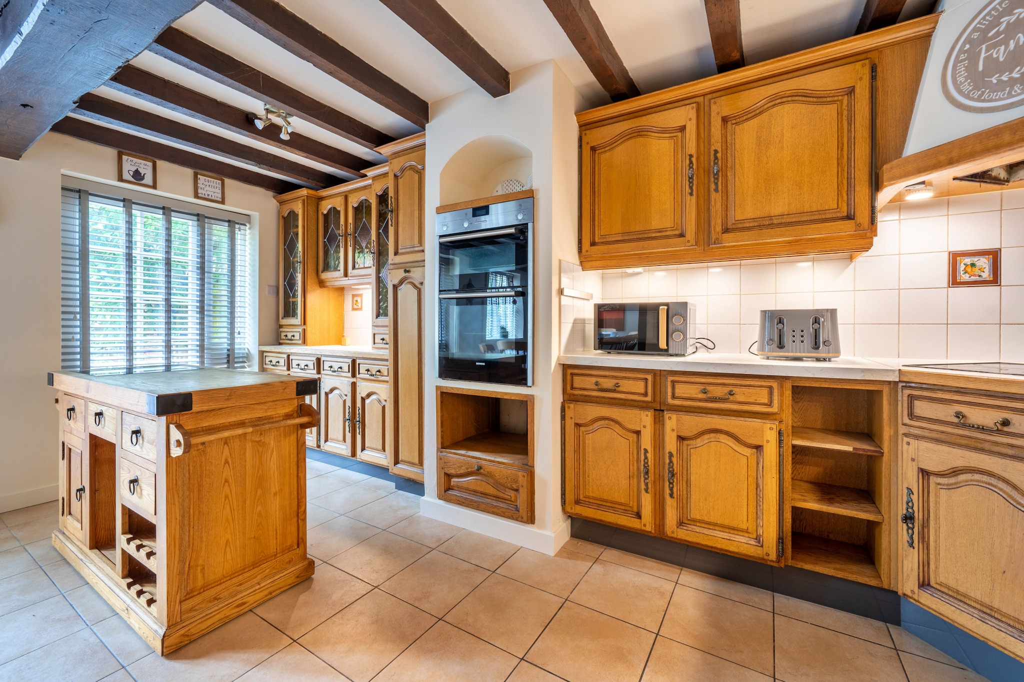 Barn Cottage-Keuken