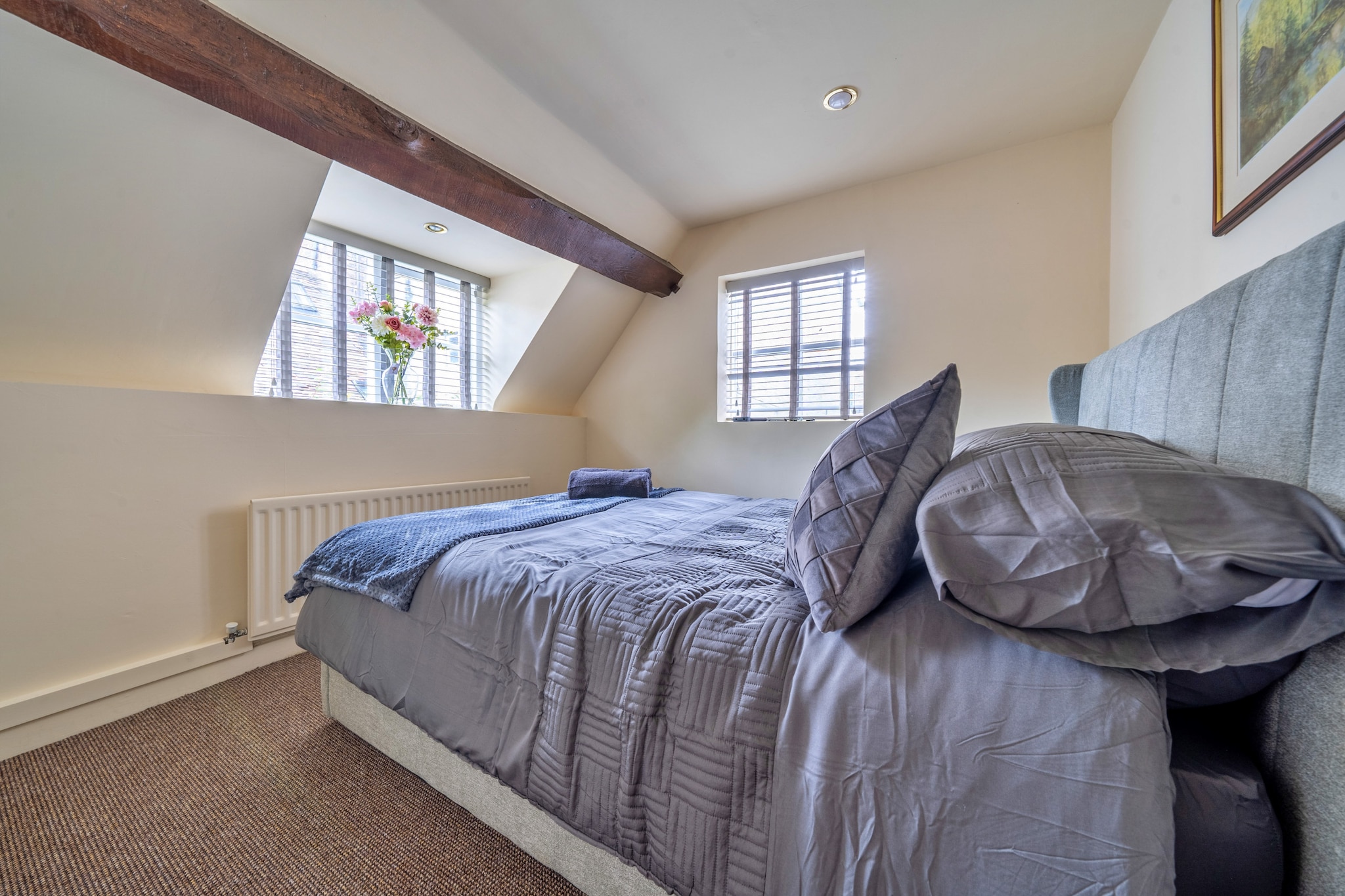 Barn Cottage-Slaapkamer