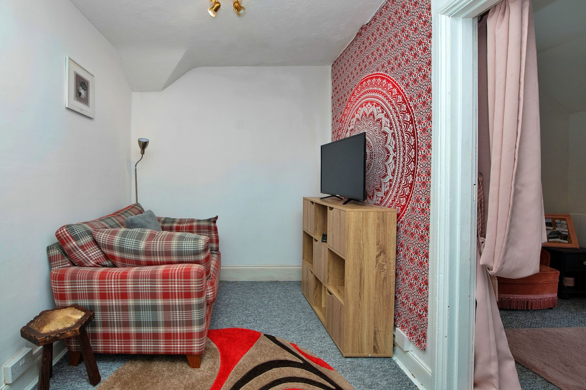 Arosfa Cottage-Woonkamer