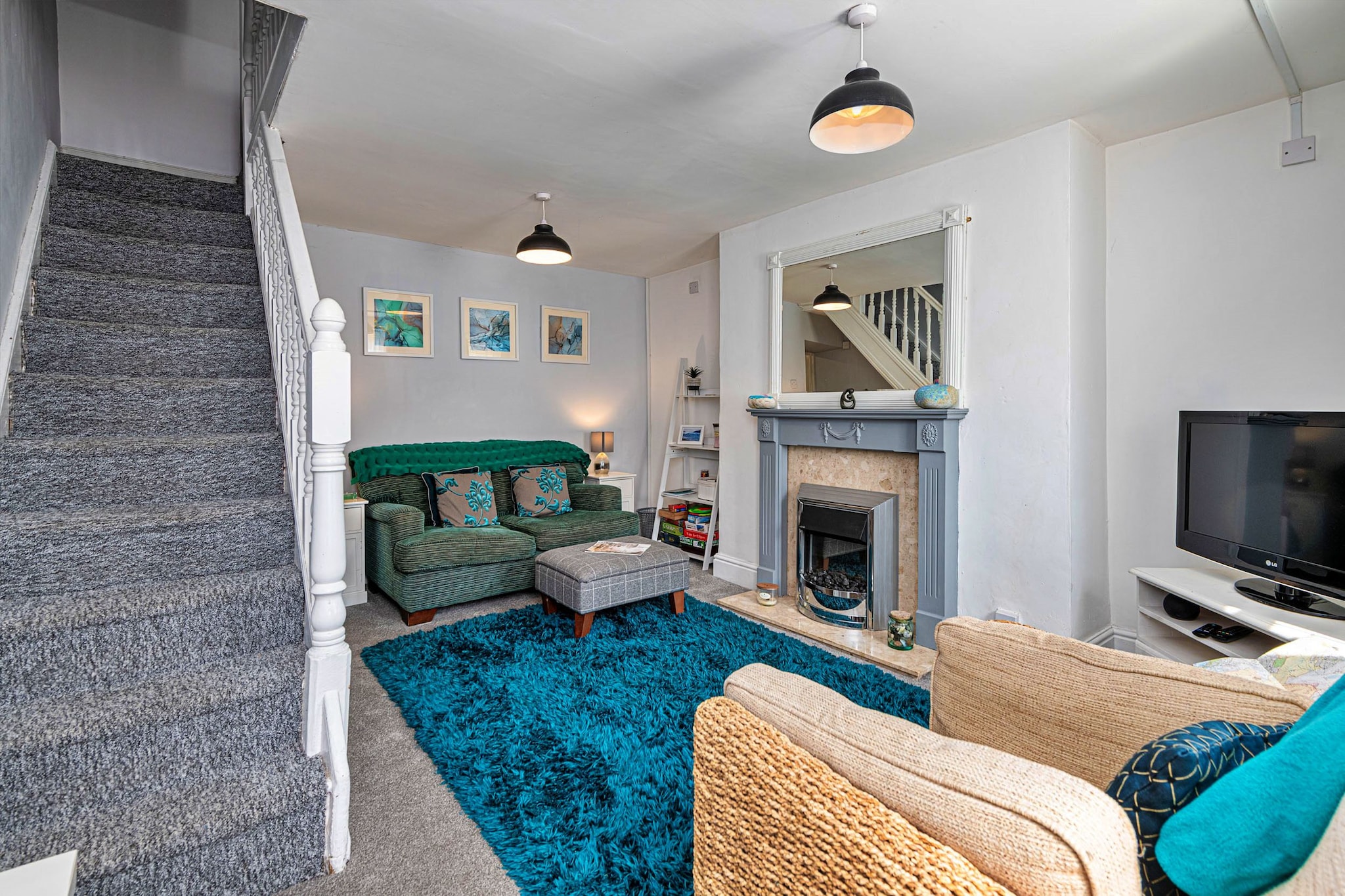Arosfa Cottage-Woonkamer