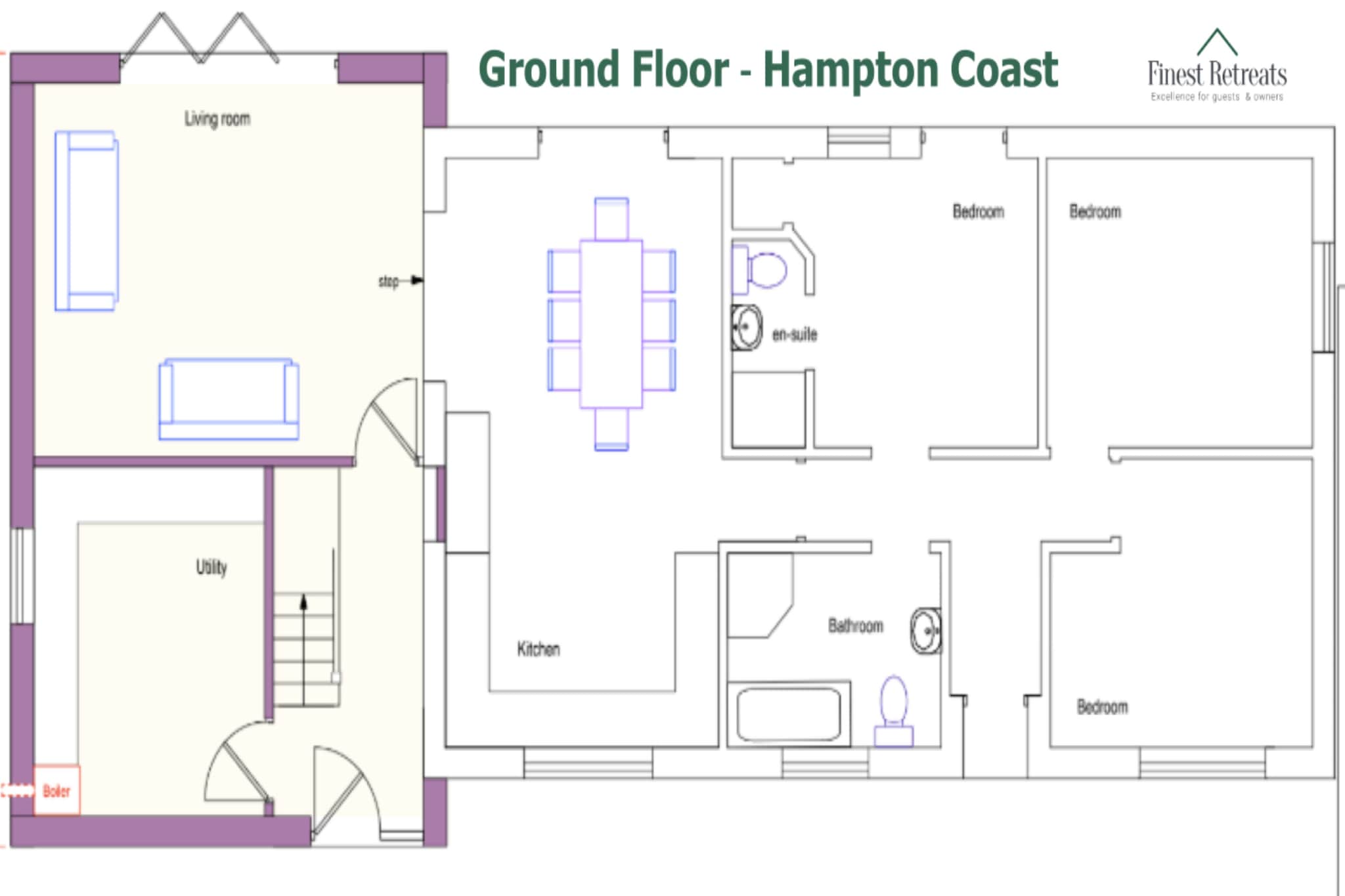 Hampton Coast-Plattegrond