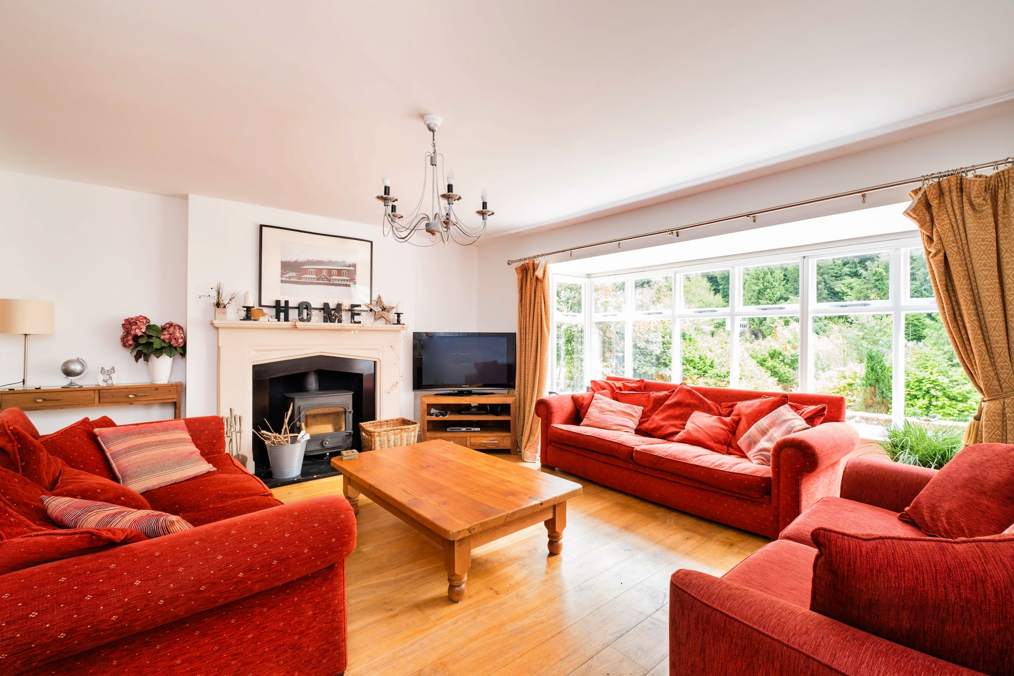 Riversdale Lodge-Woonkamer