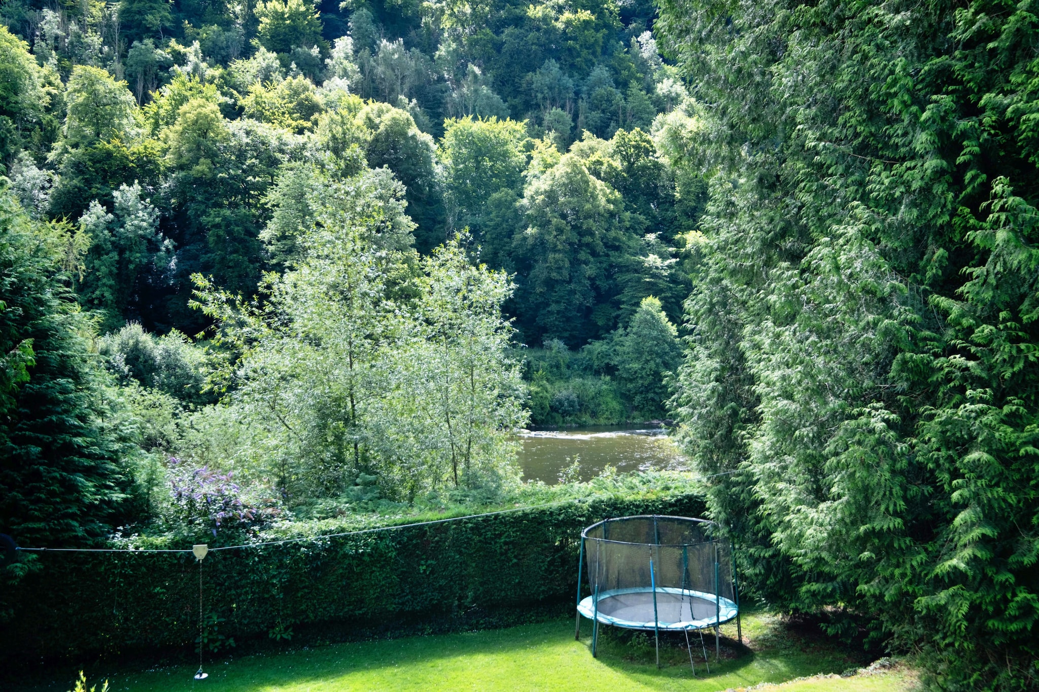 Riversdale Lodge-Tuinen zomer