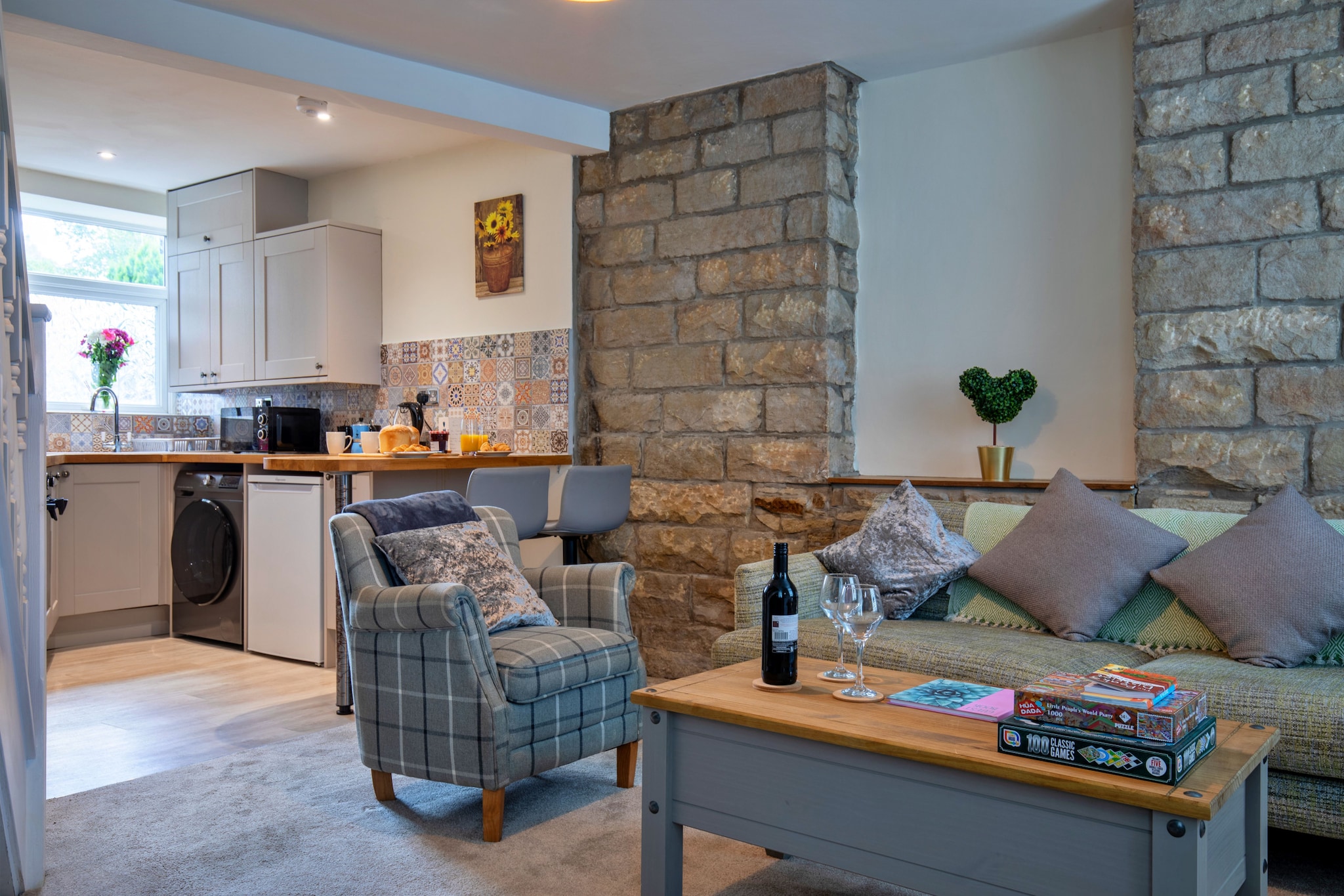 Suzy's Cottage-Woonkamer