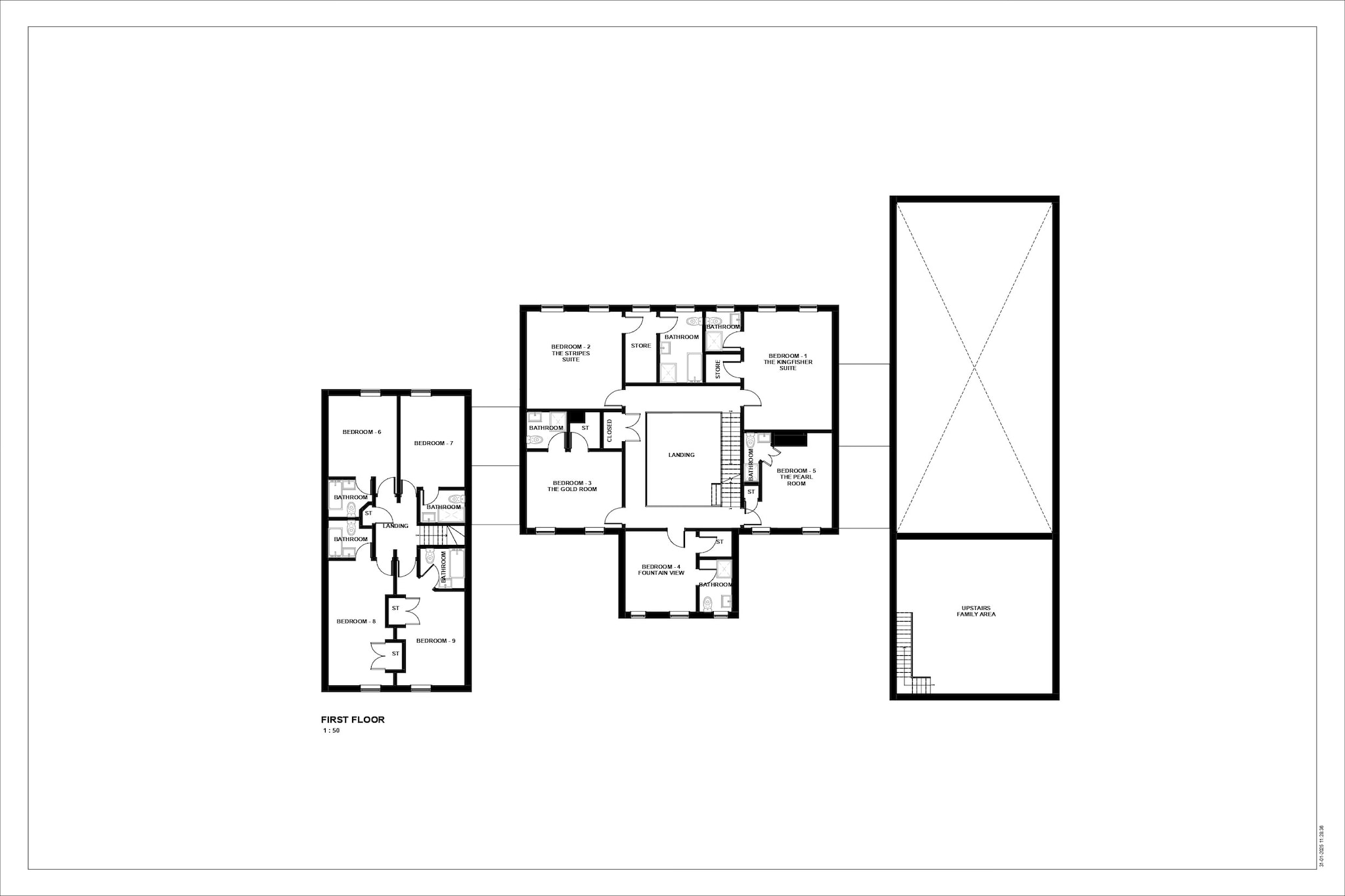 Ty Penbryn-Plattegrond