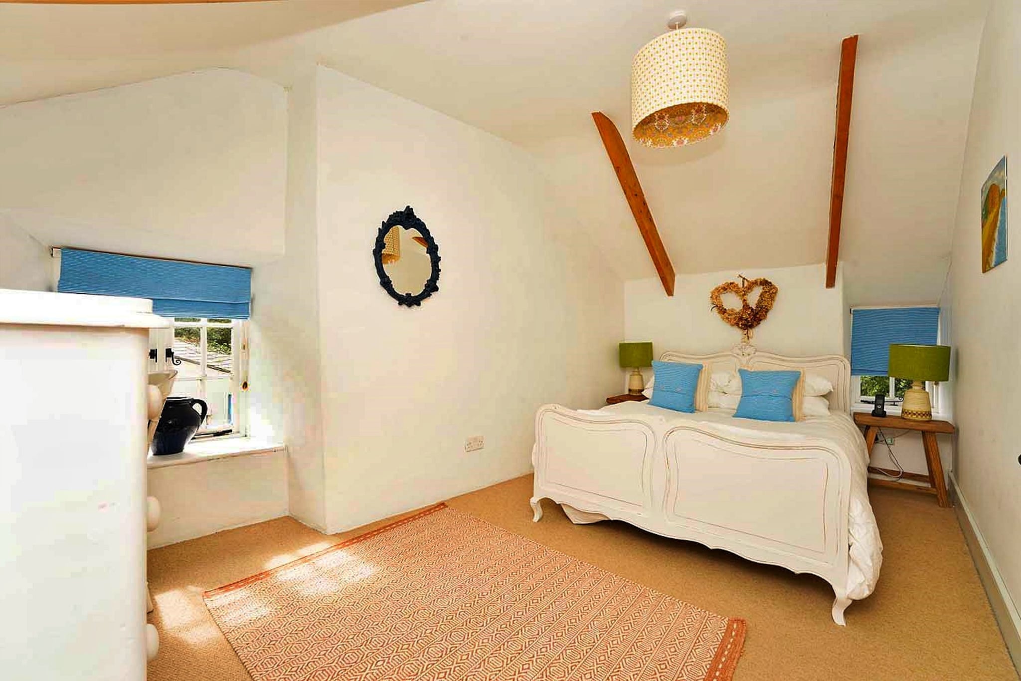 Porthcothan Mill Cottage-Slaapkamer