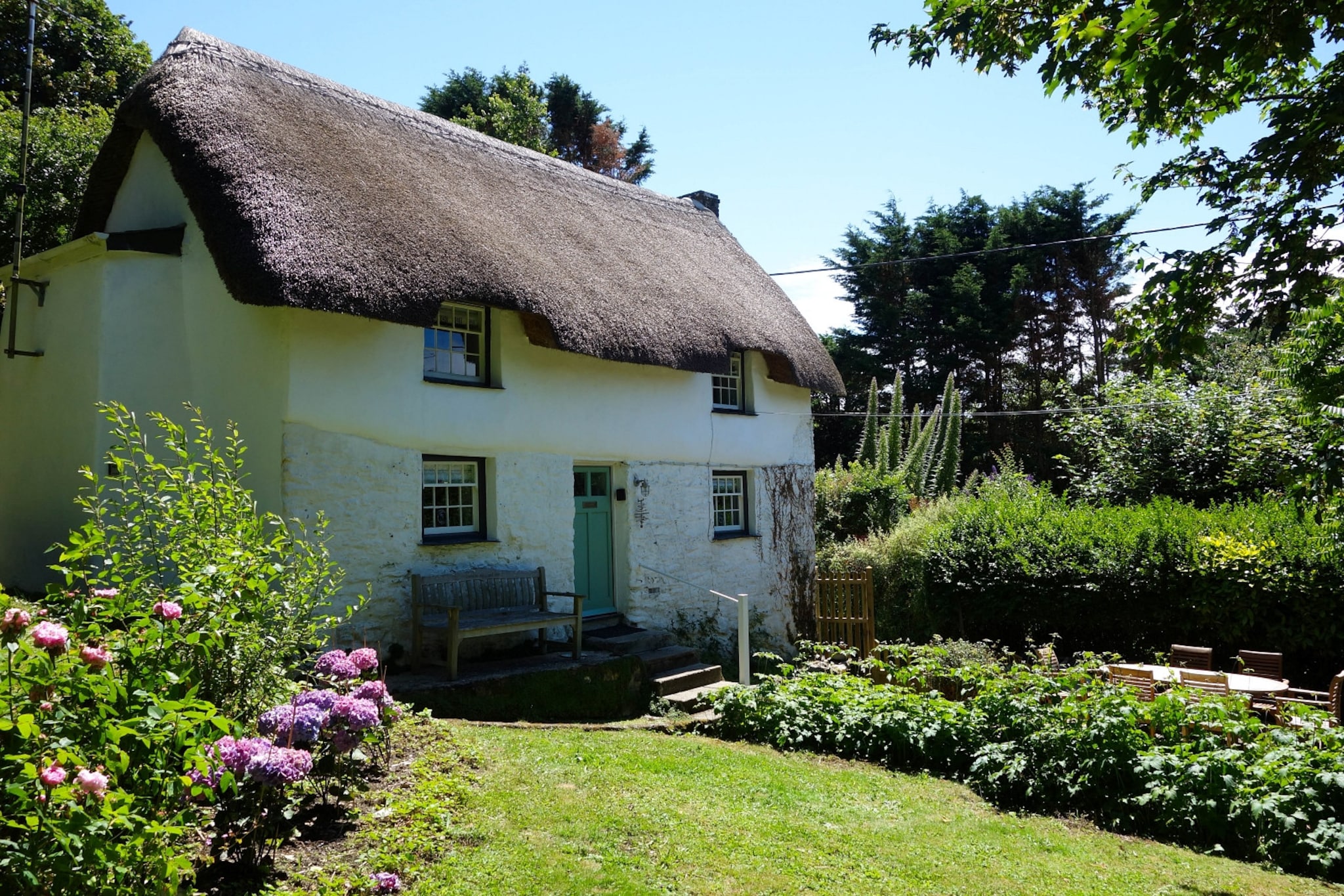 Old Lanvean Cottage-Buitenlucht