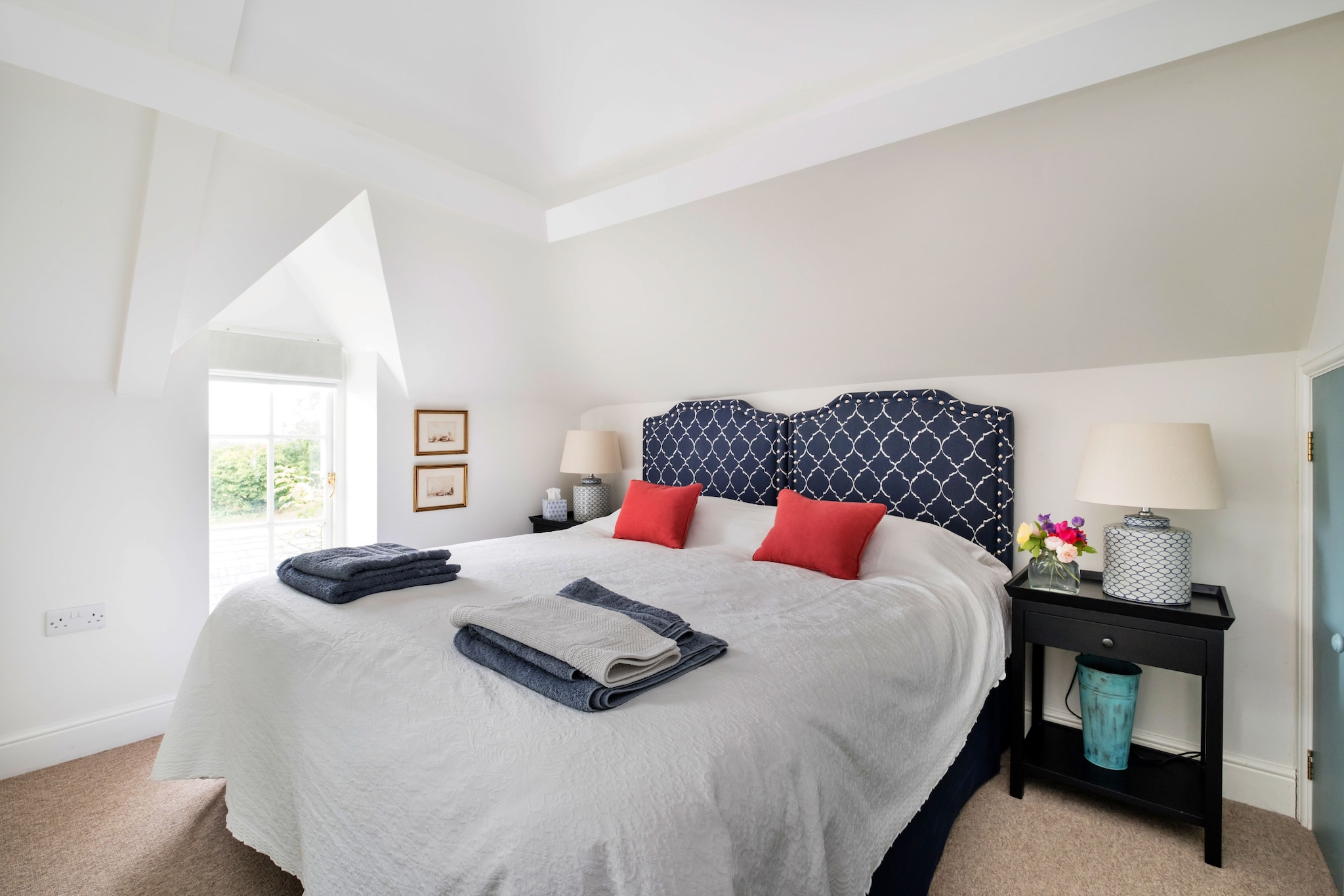 Coach House Wellbeing Retreat-Slaapkamer