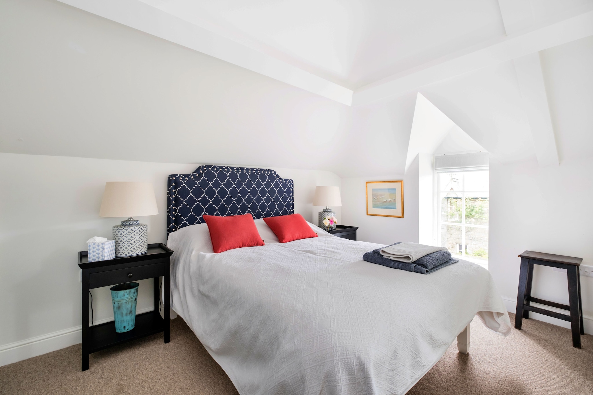 Coach House Wellbeing Retreat-Slaapkamer