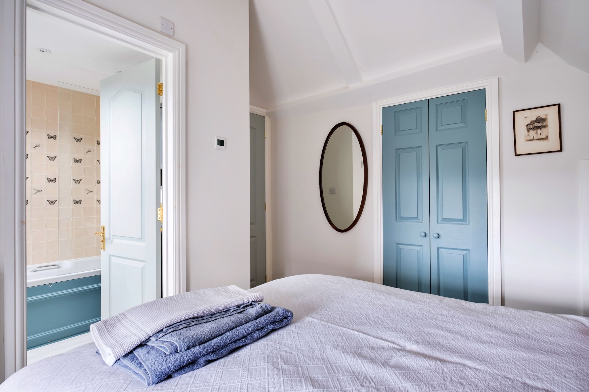 Coach House Wellbeing Retreat-Slaapkamer