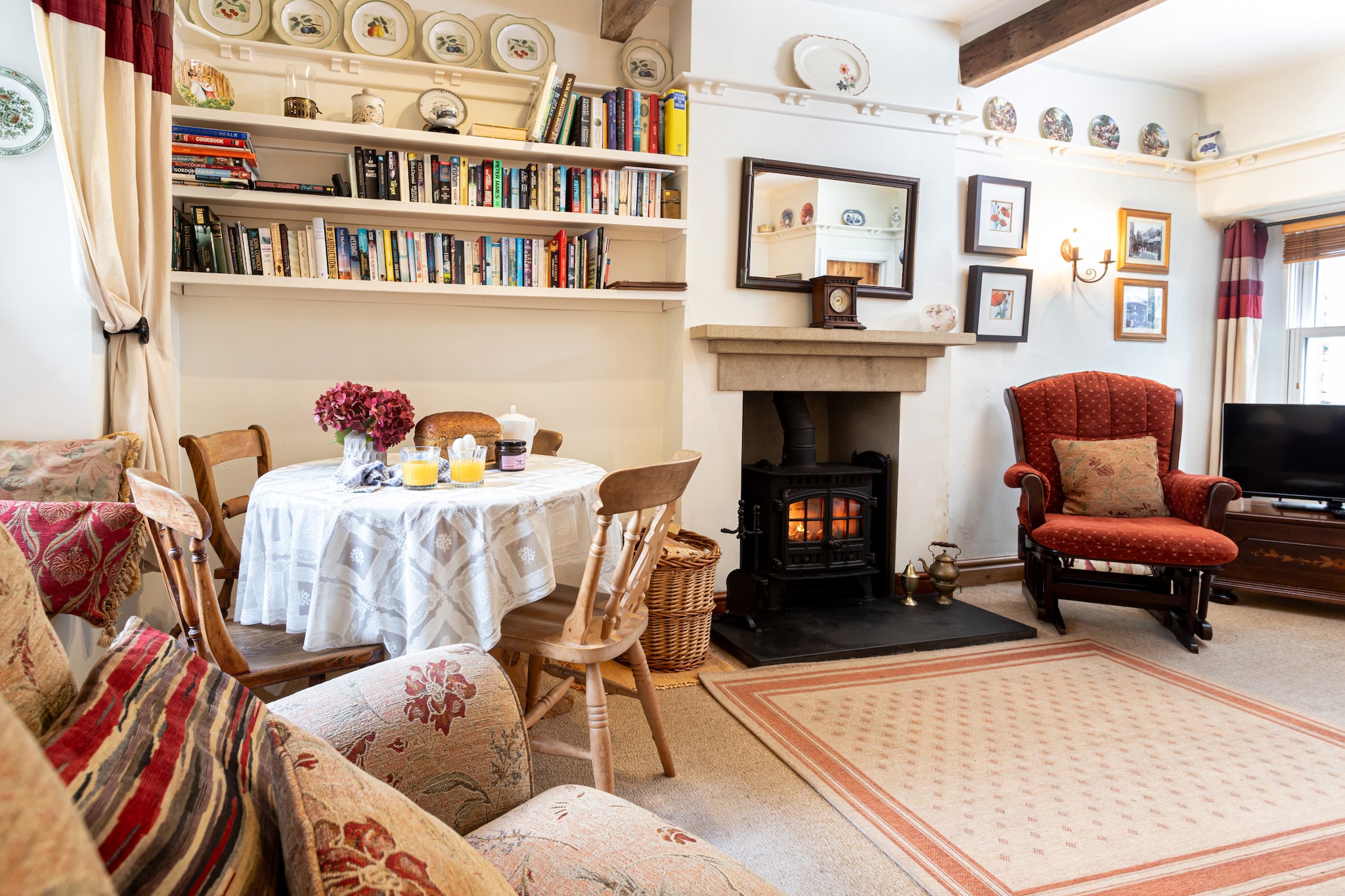 Garden Cottage-Woonkamer