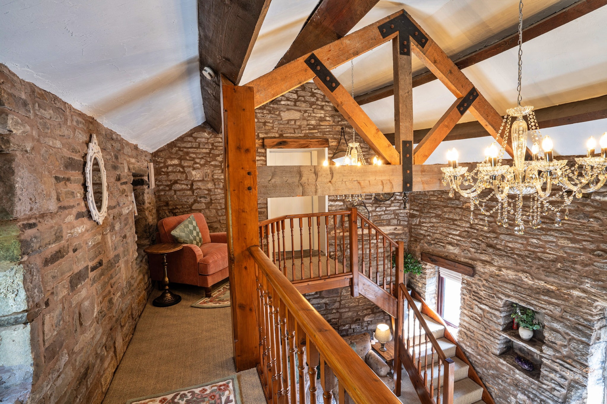 Middle Barn at Blackclough Farm-Overloop
